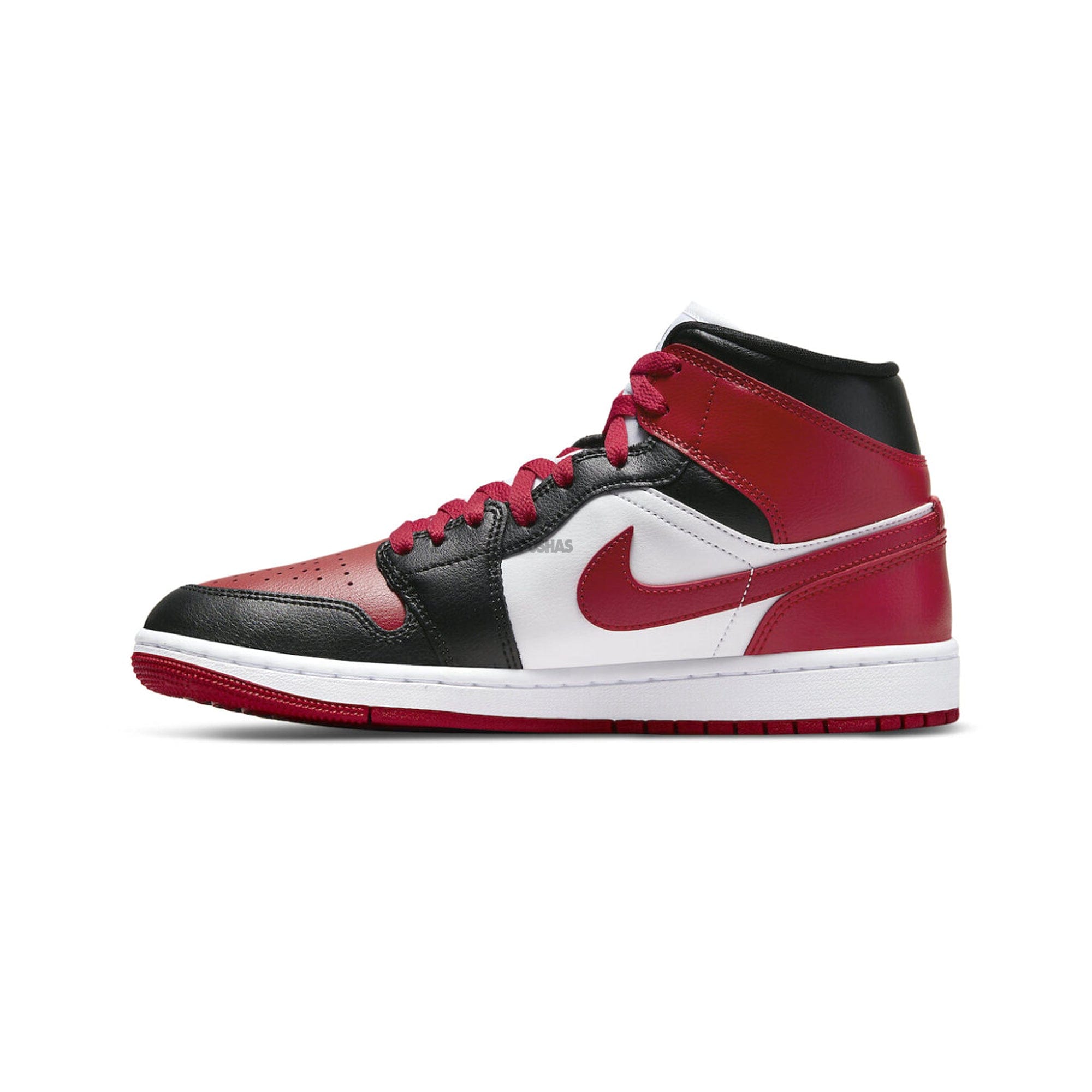 Air Jordan 1 Mid Alternate Bred Toe Women's (2022)