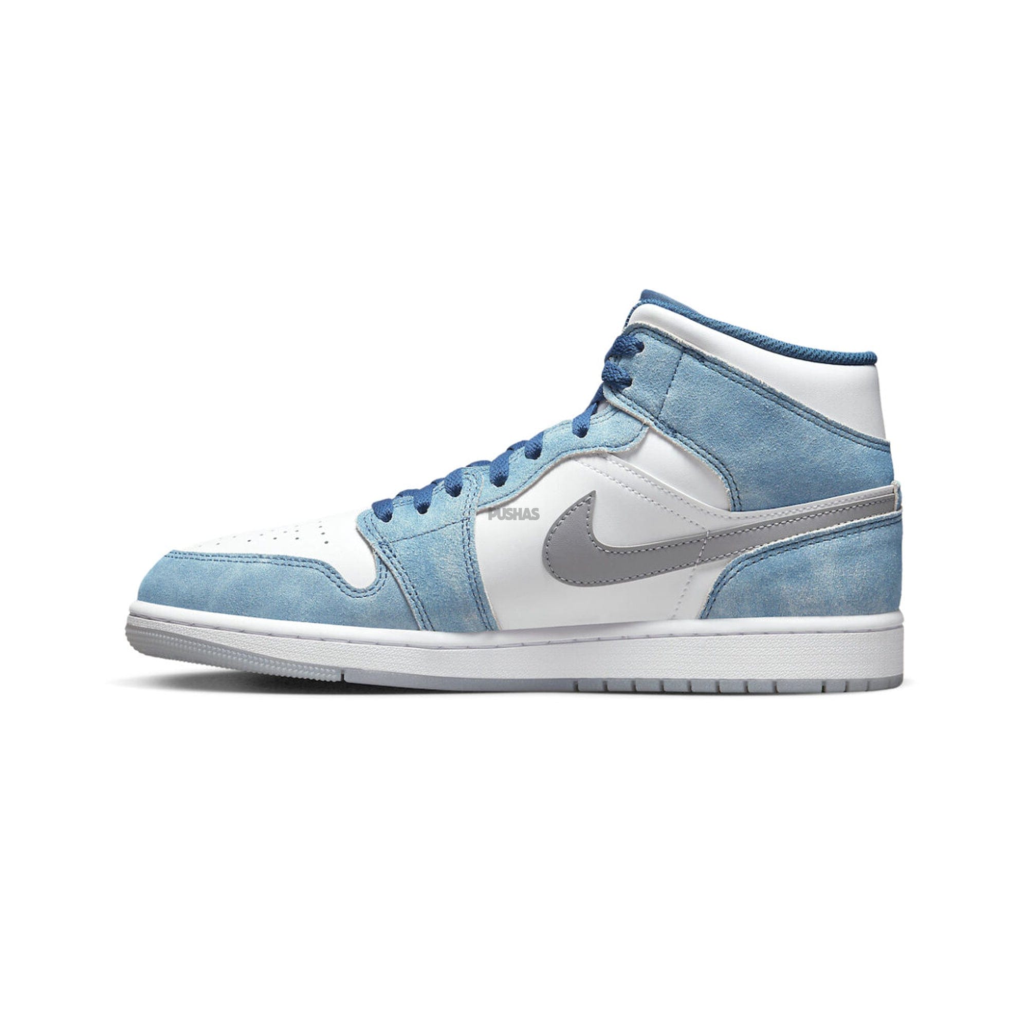 Air Jordan 1 Mid French Blue Fire Red (2022)