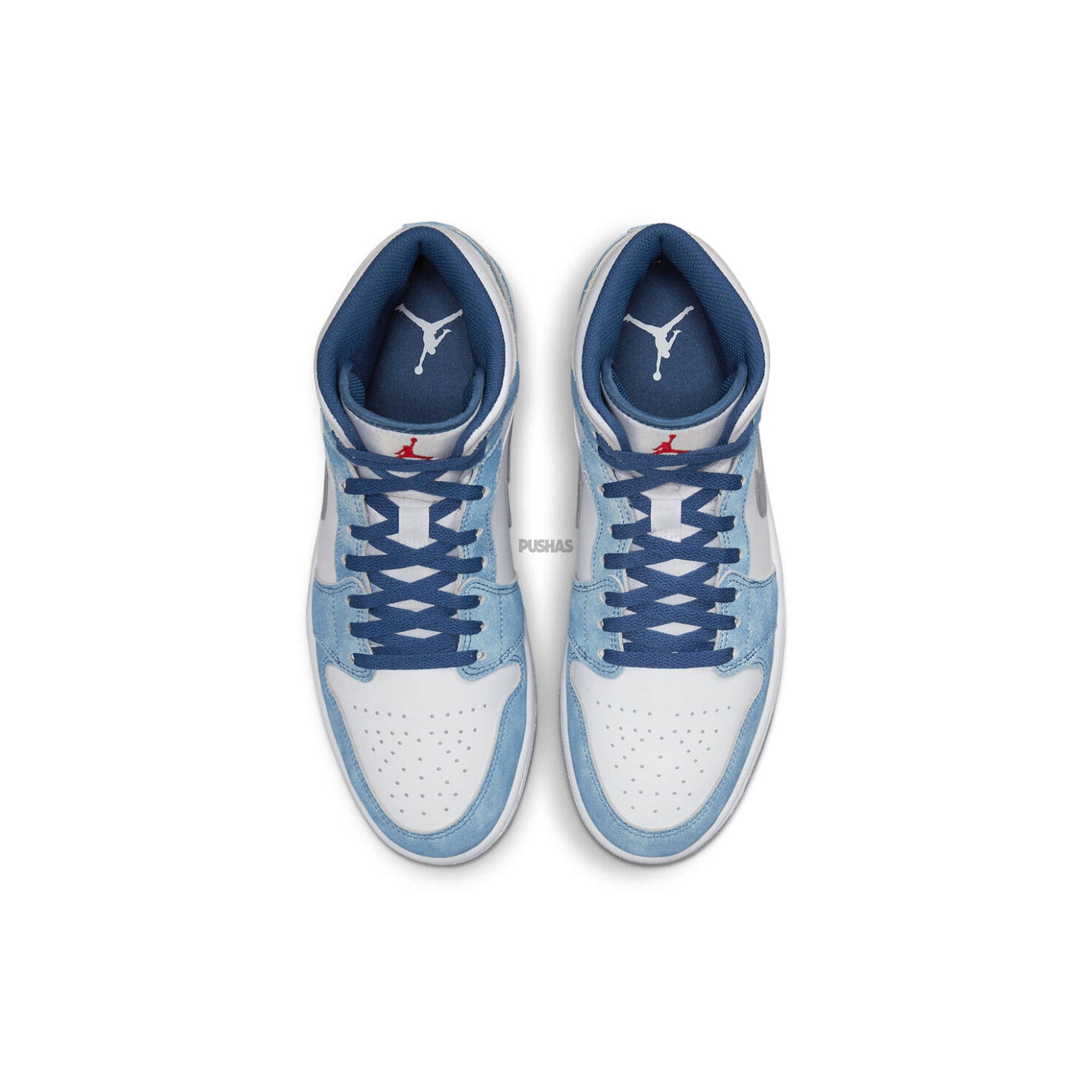 Air Jordan 1 Mid French Blue Fire Red (2022)