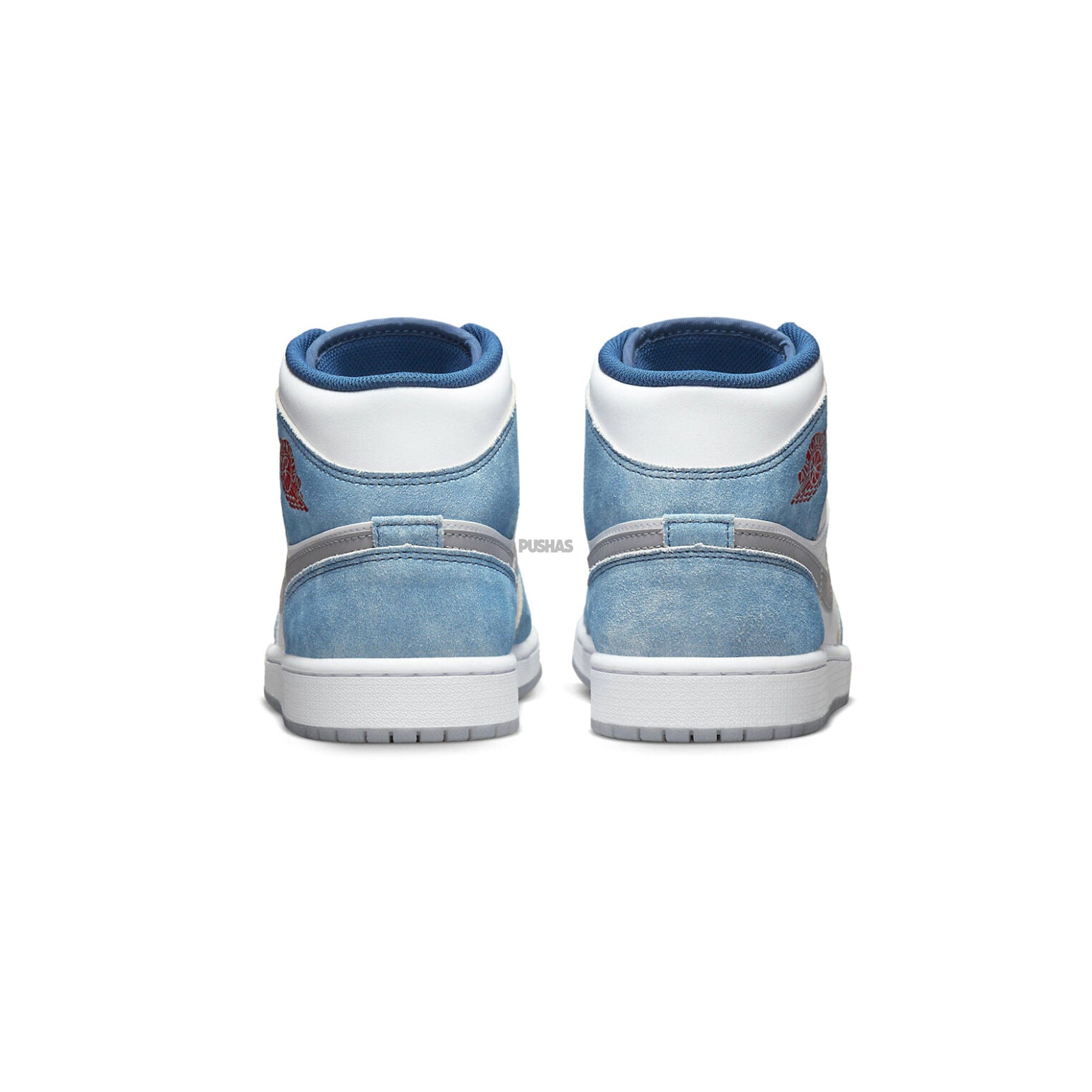 Air Jordan 1 Mid French Blue Fire Red (2022)