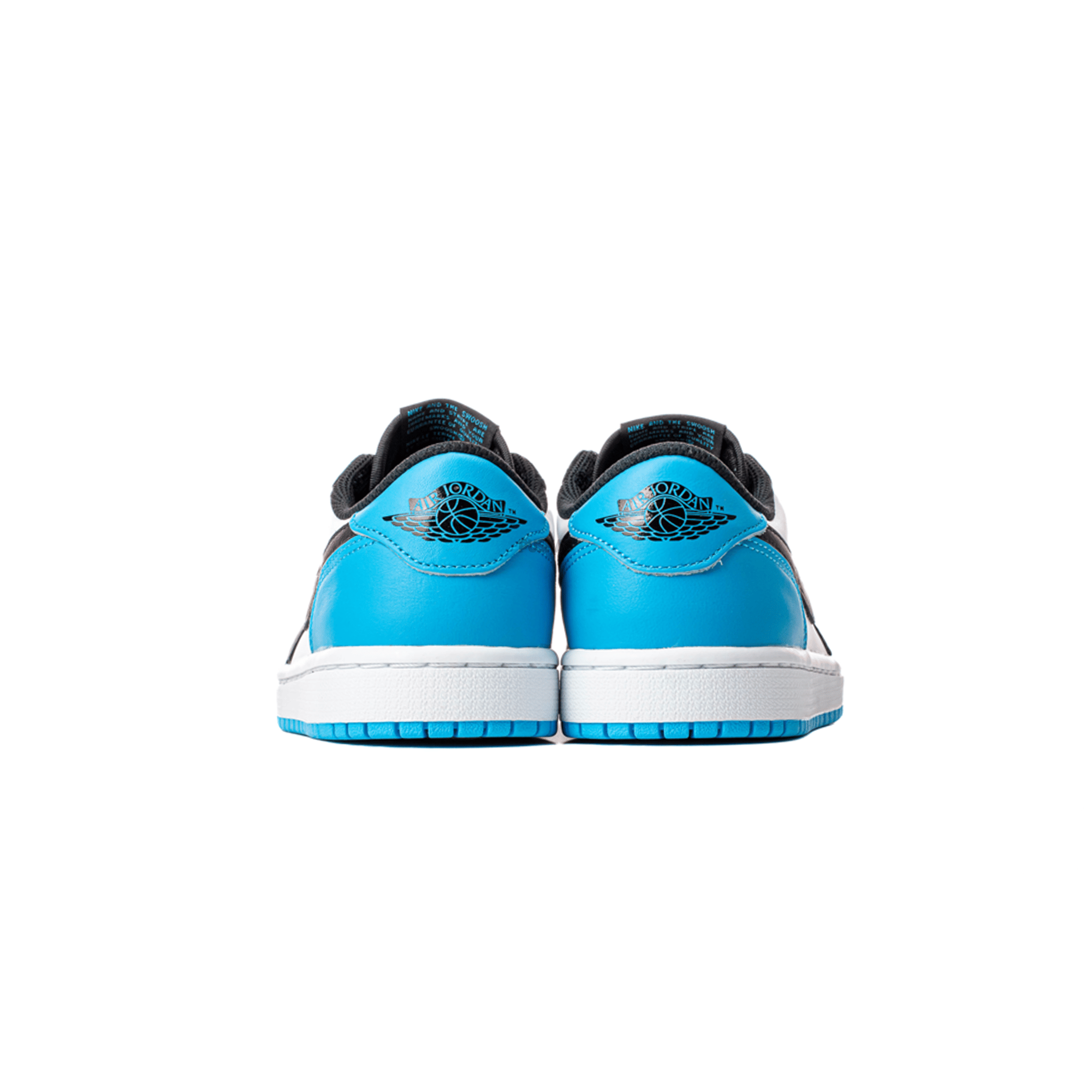 Air Jordan 1 Low Black Dark Powder Blue Women's (2022)