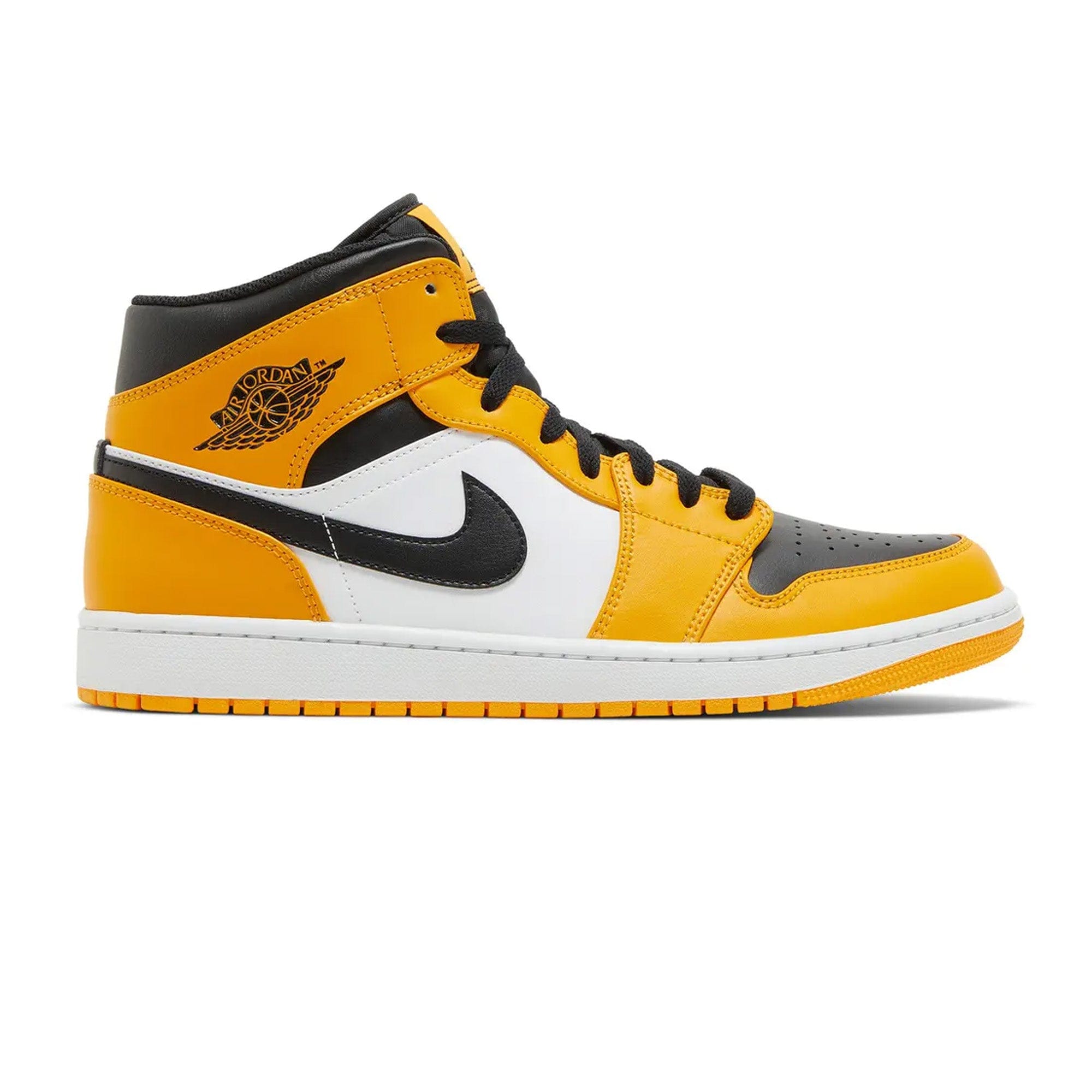 Air Jordan 1 Mid Yellow Black White (2022)