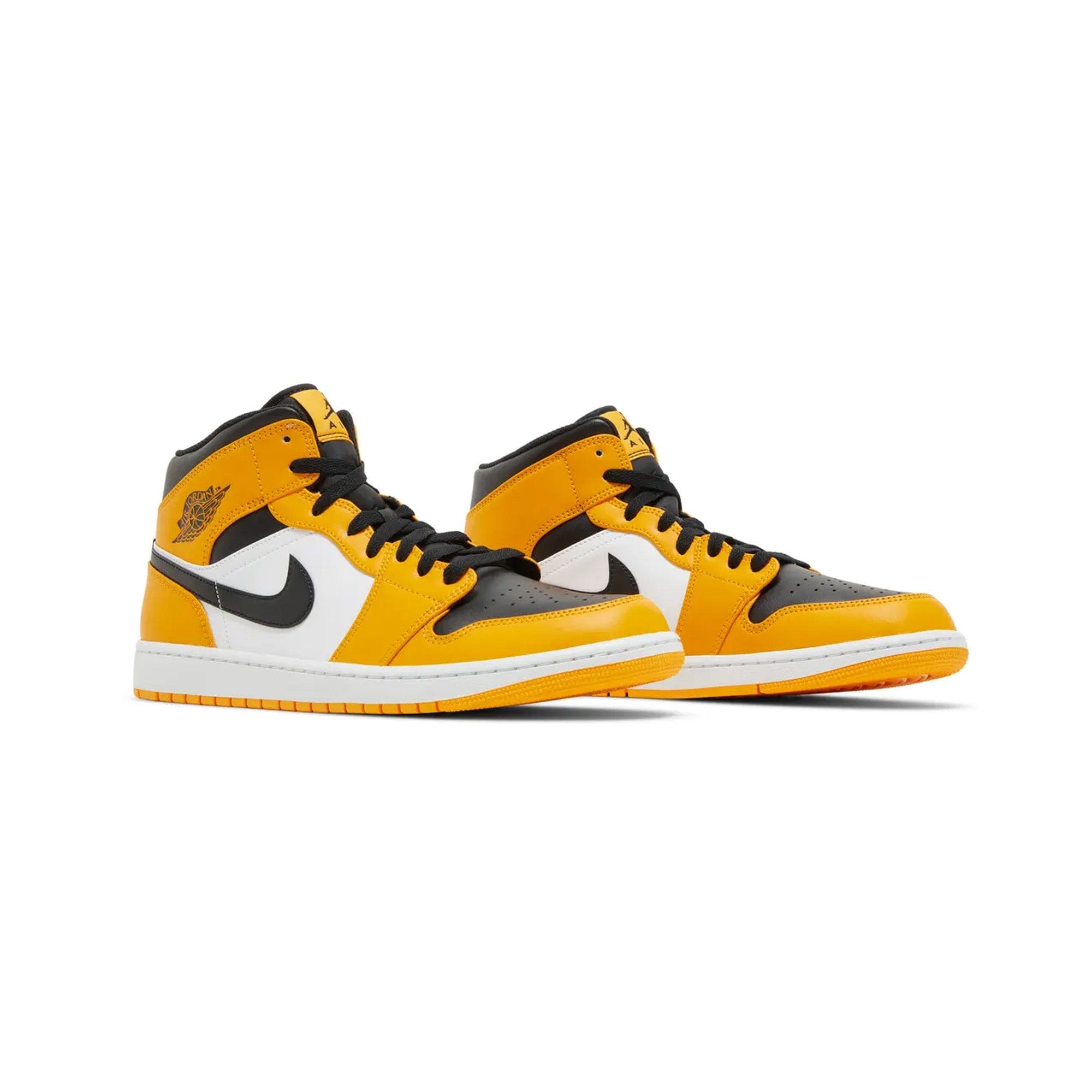 Air Jordan 1 Mid Yellow Black White (2022)