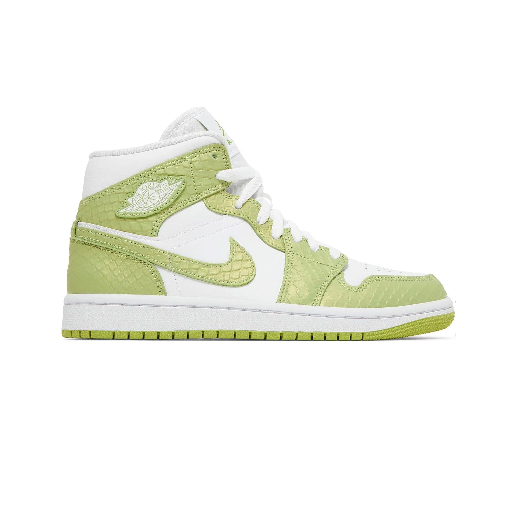 Air Jordan 1 Mid Green Python W (2022)