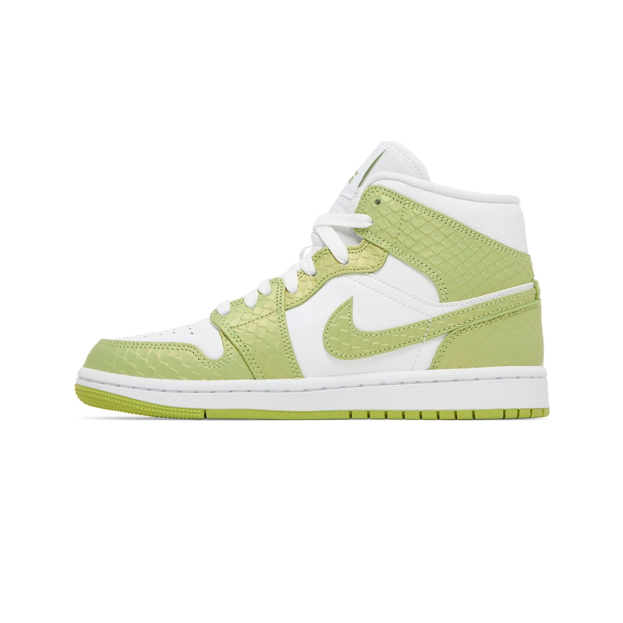 Air Jordan 1 Mid Green Python W (2022)