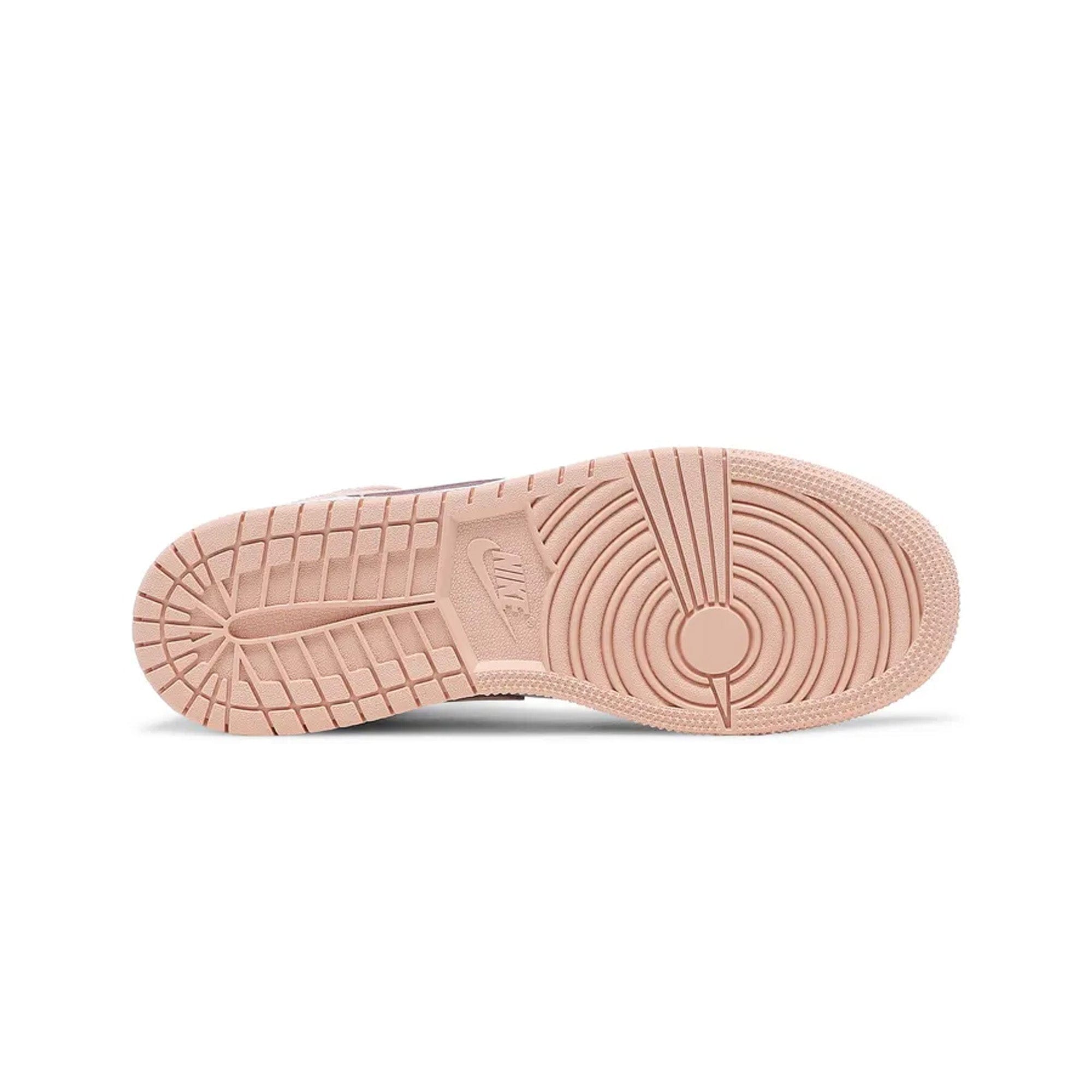 Air Jordan 1 Mid Crimson Tint Toe GS