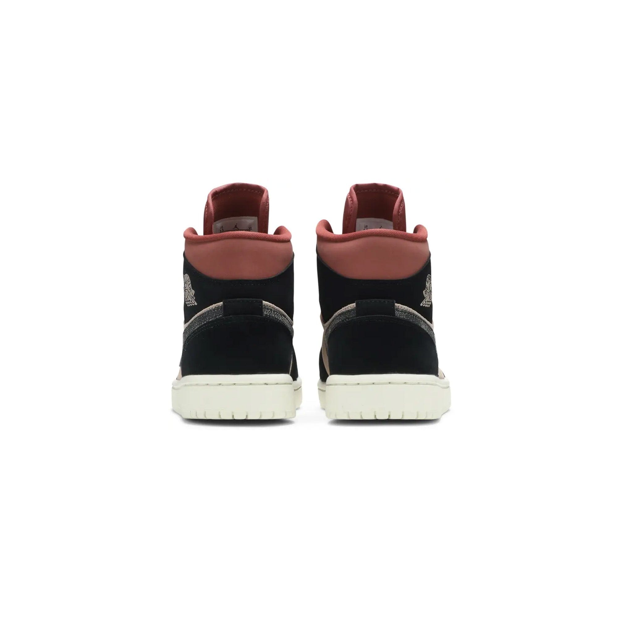 Air Jordan 1 Mid W Burgundy Dusty Pink