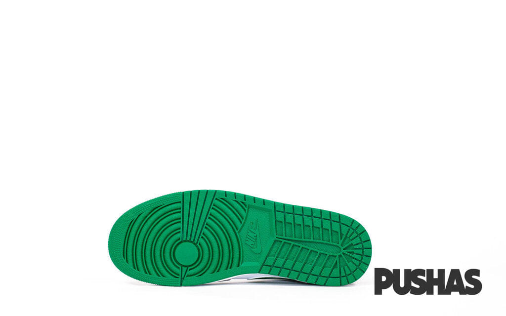 Air Jordan 1 Mid Grey Pine Green