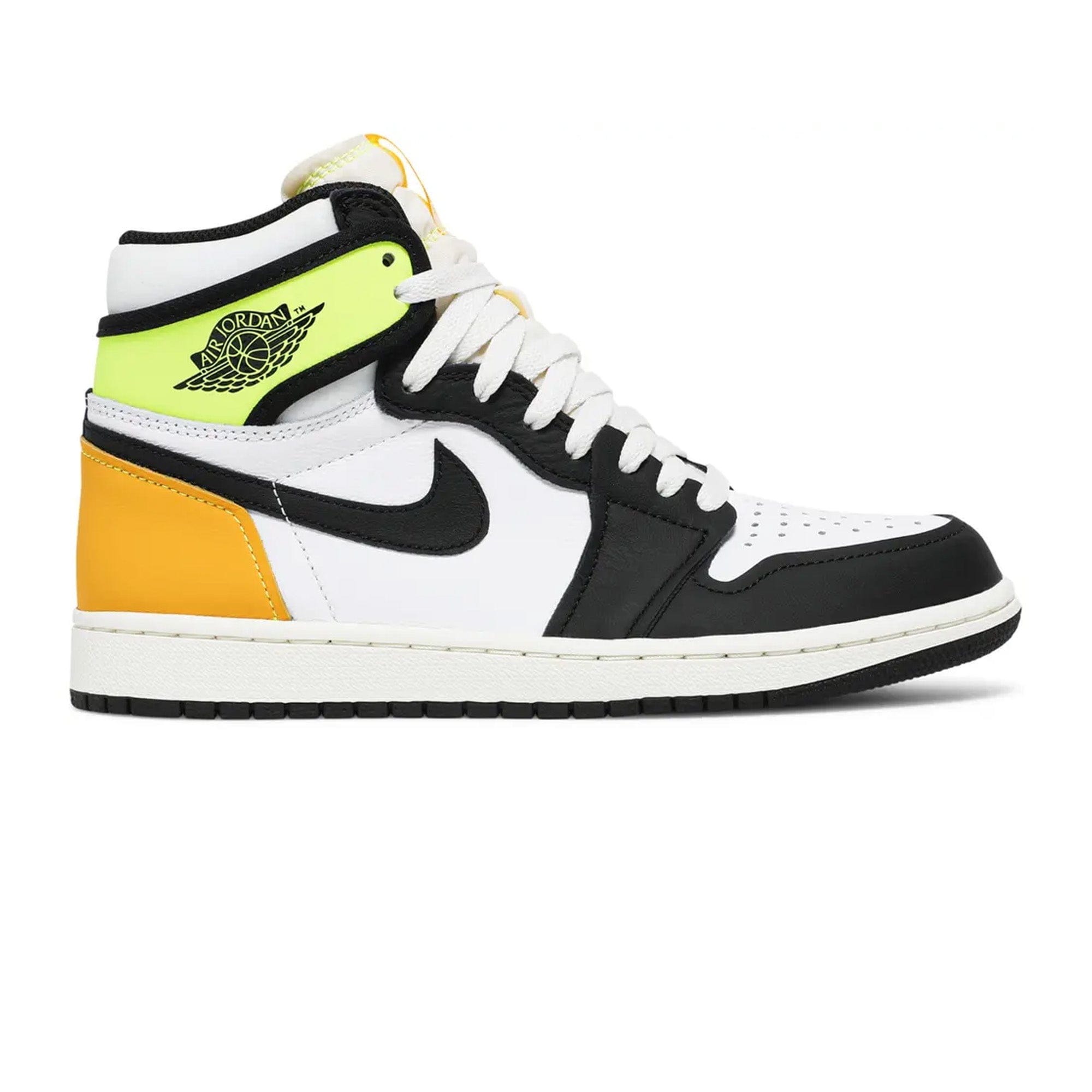 Air Jordan 1 Retro High White Black Volt University Gold (2021)