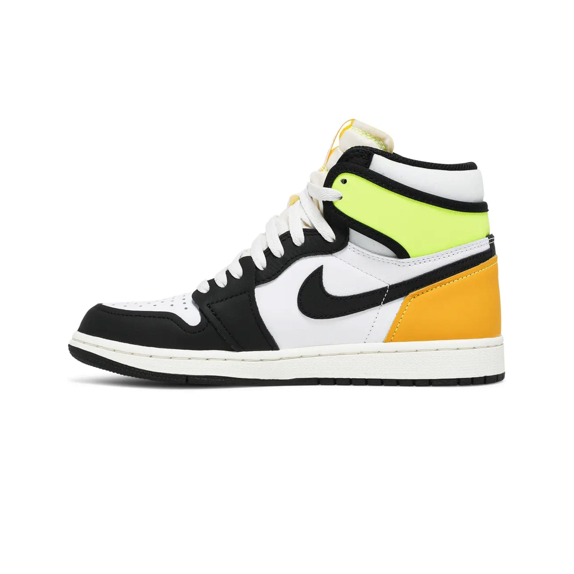 Air Jordan 1 Retro High White Black Volt University Gold (2021)