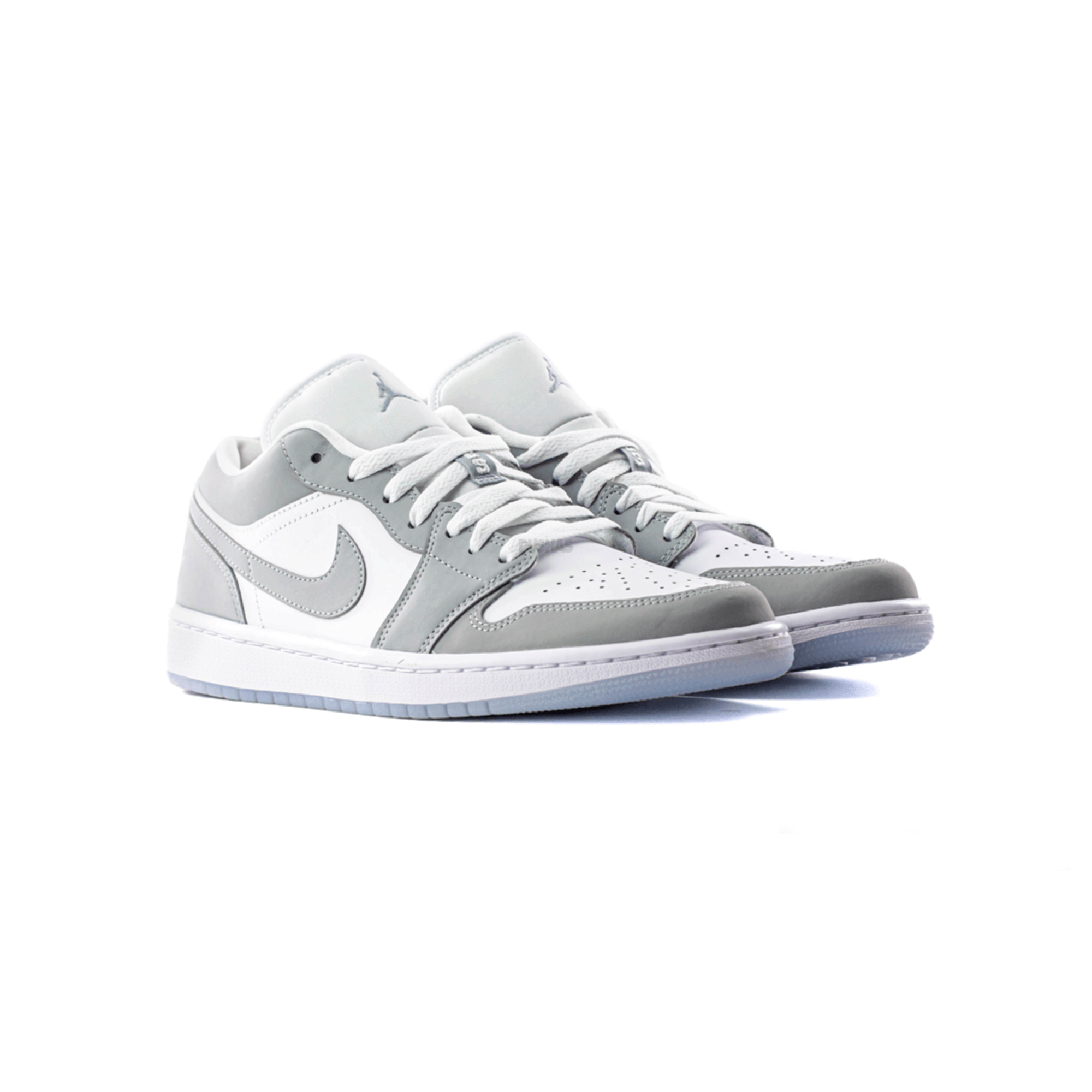 Air Jordan 1 Low White Wolf Grey Women's (2021)