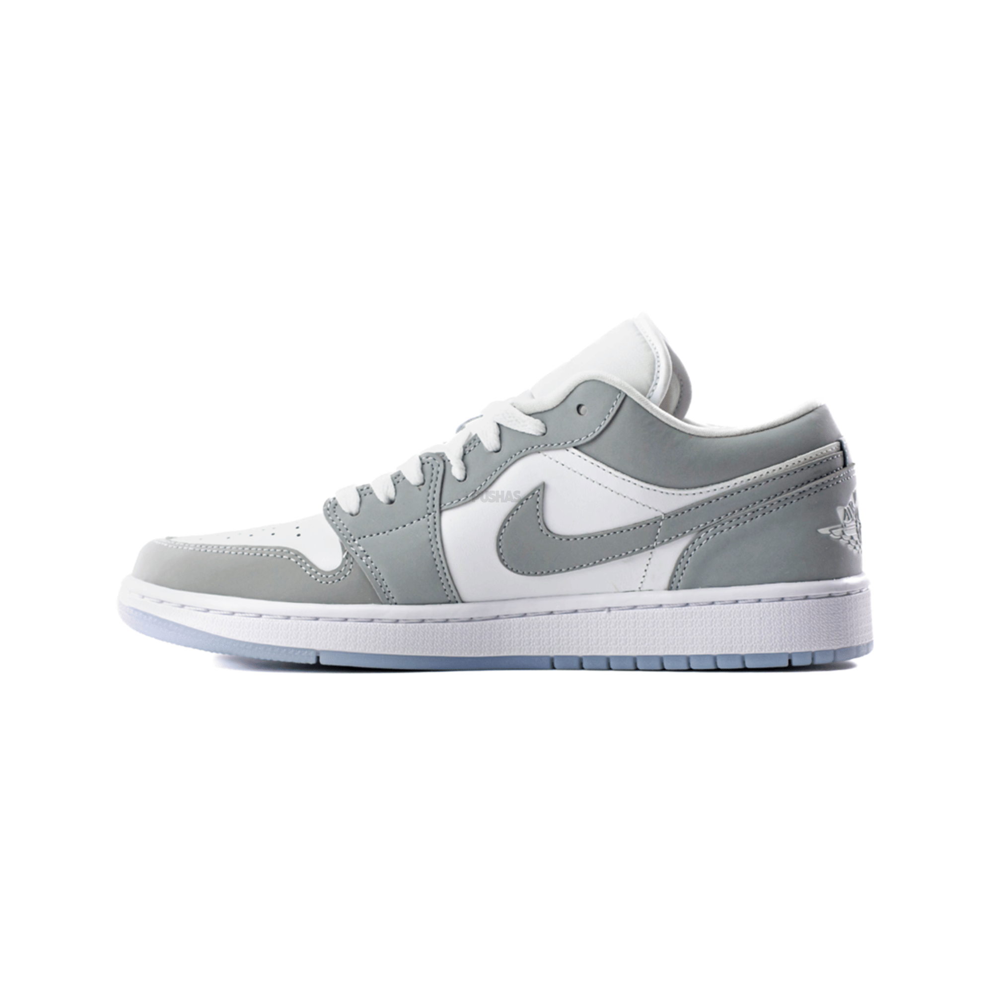 Air Jordan 1 Low White Wolf Grey Women's (2021)