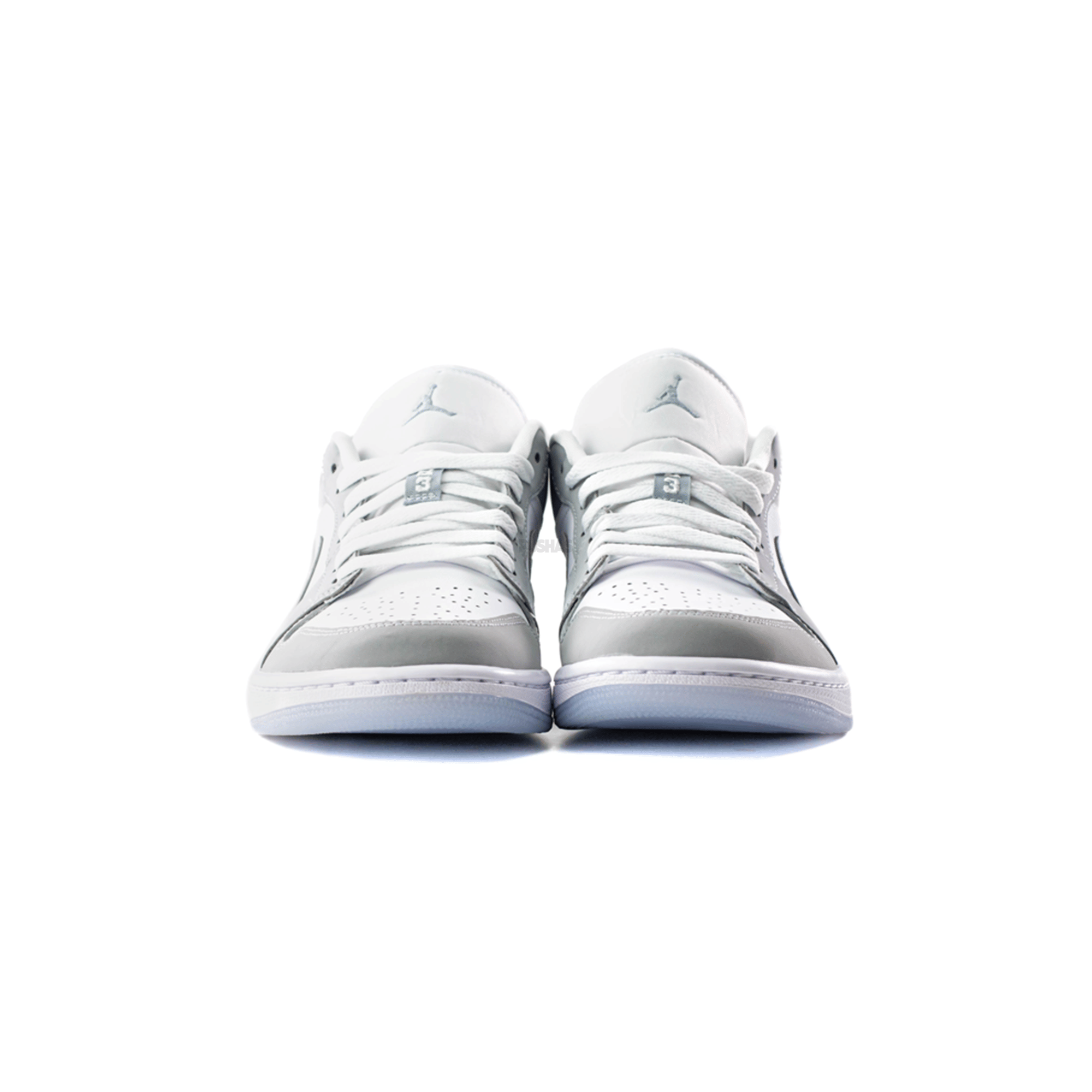 Air Jordan 1 Low White Wolf Grey Women's (2021)