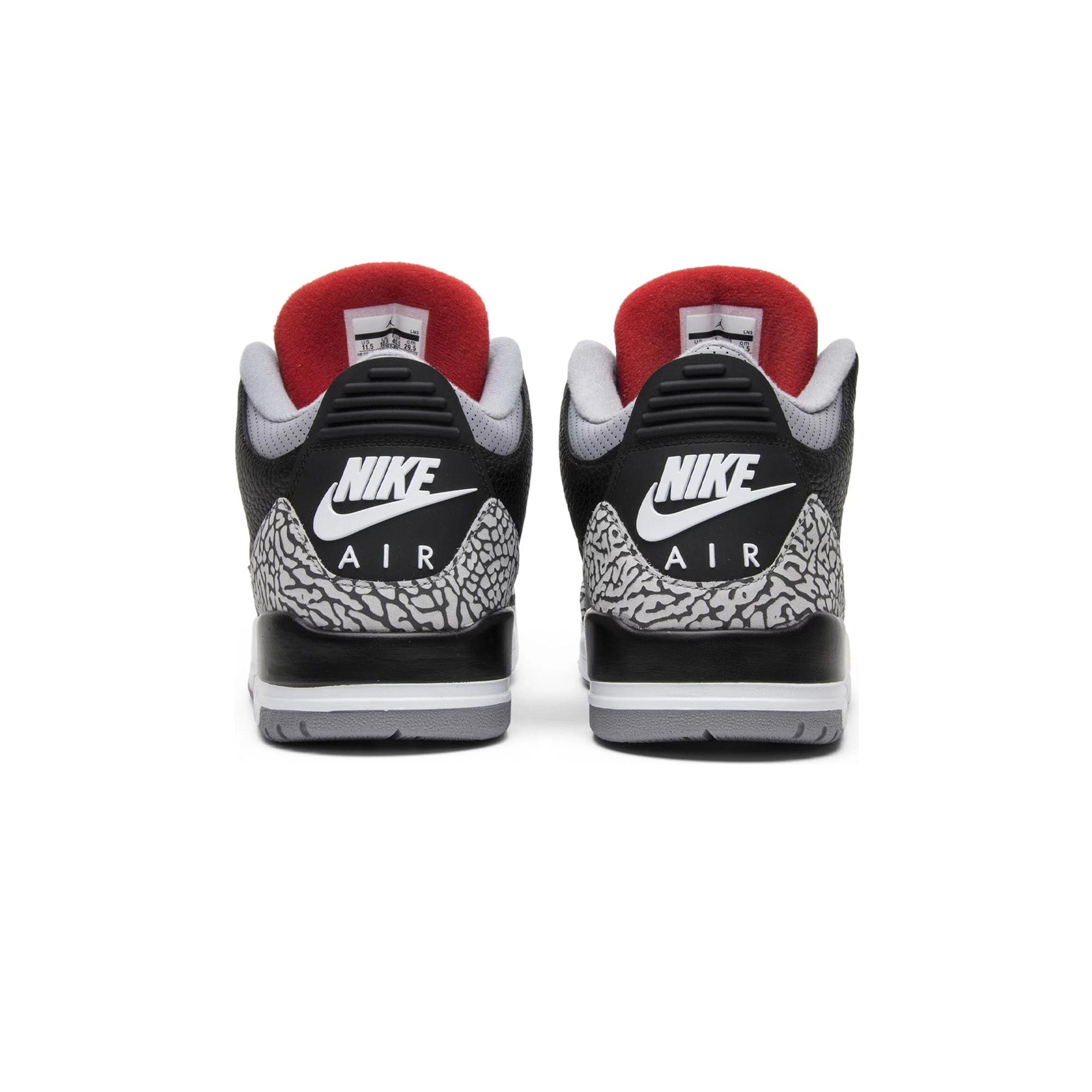 Air Jordan 3 Retro Cement 2018 - Black (New)