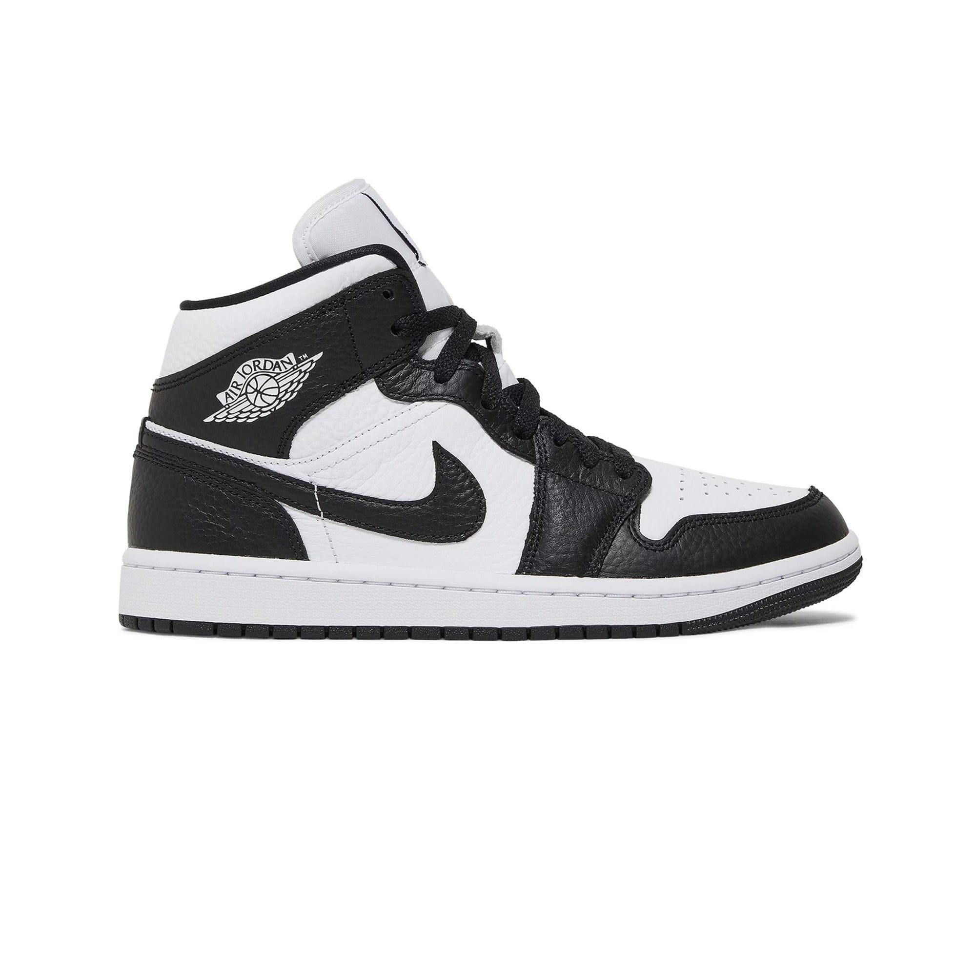 Air Jordan 1 Mid Split Homage Black White Women's (2022)