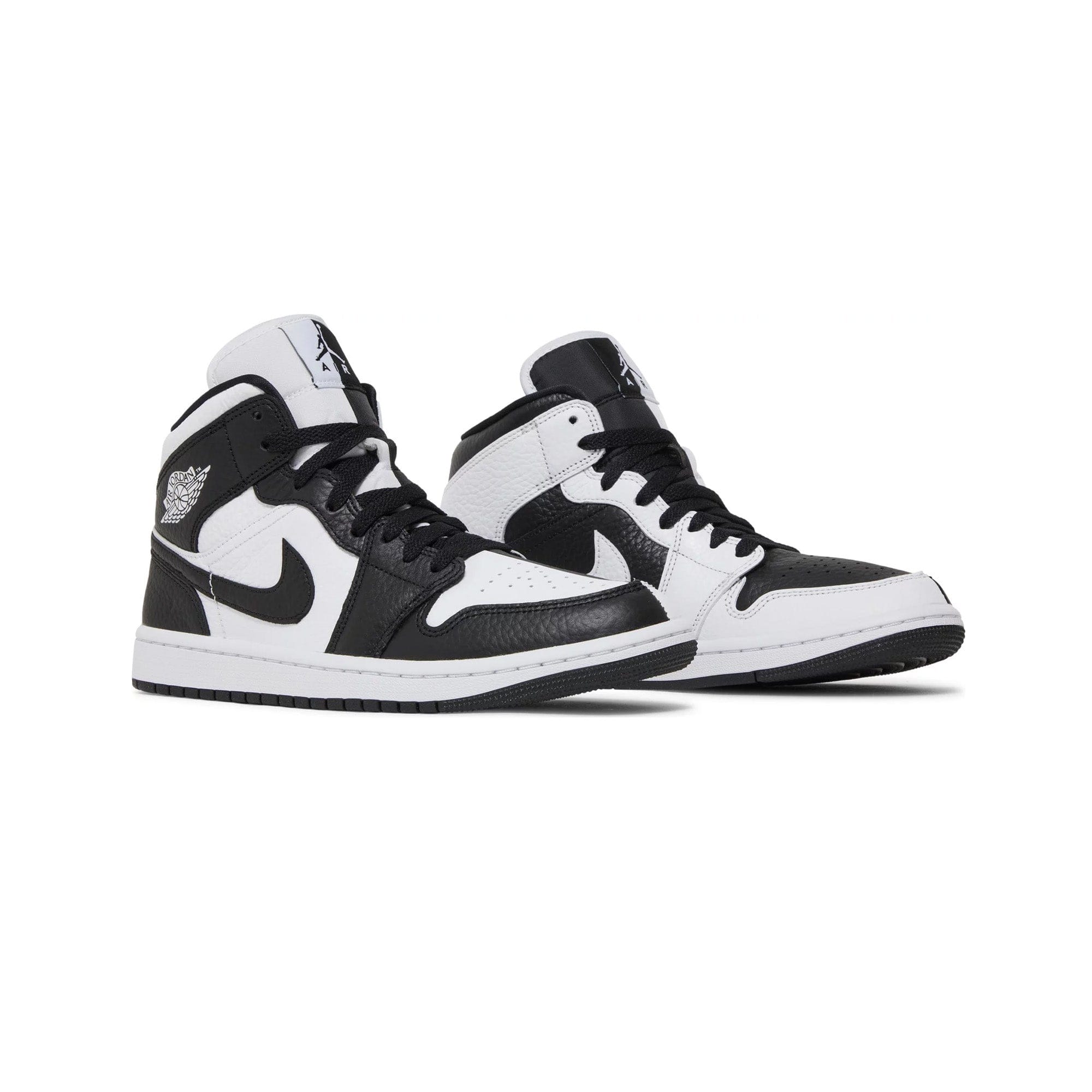 Air Jordan 1 Mid Split Homage Black White Women's (2022)