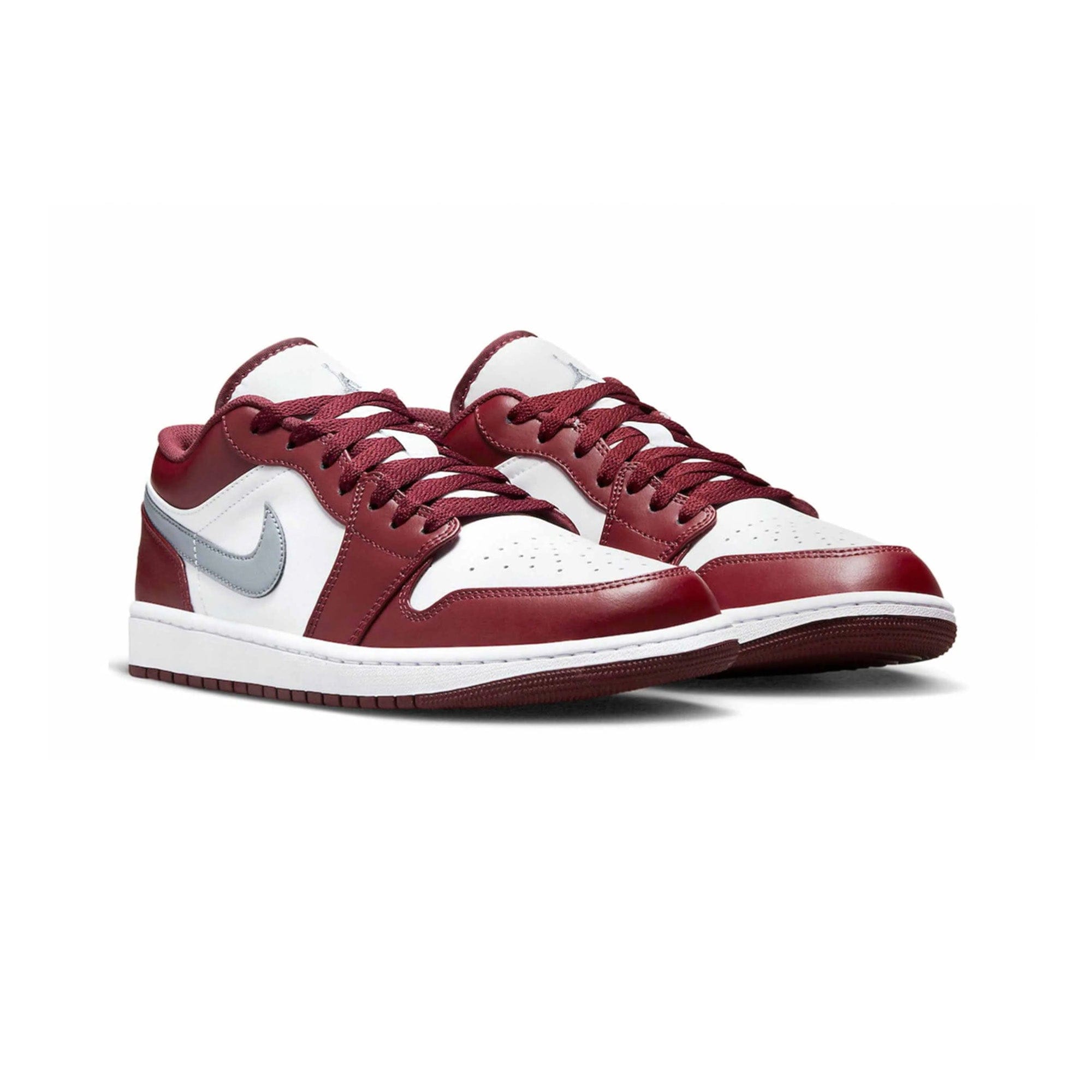 Air Jordan 1 Low White Bordeaux (2022)