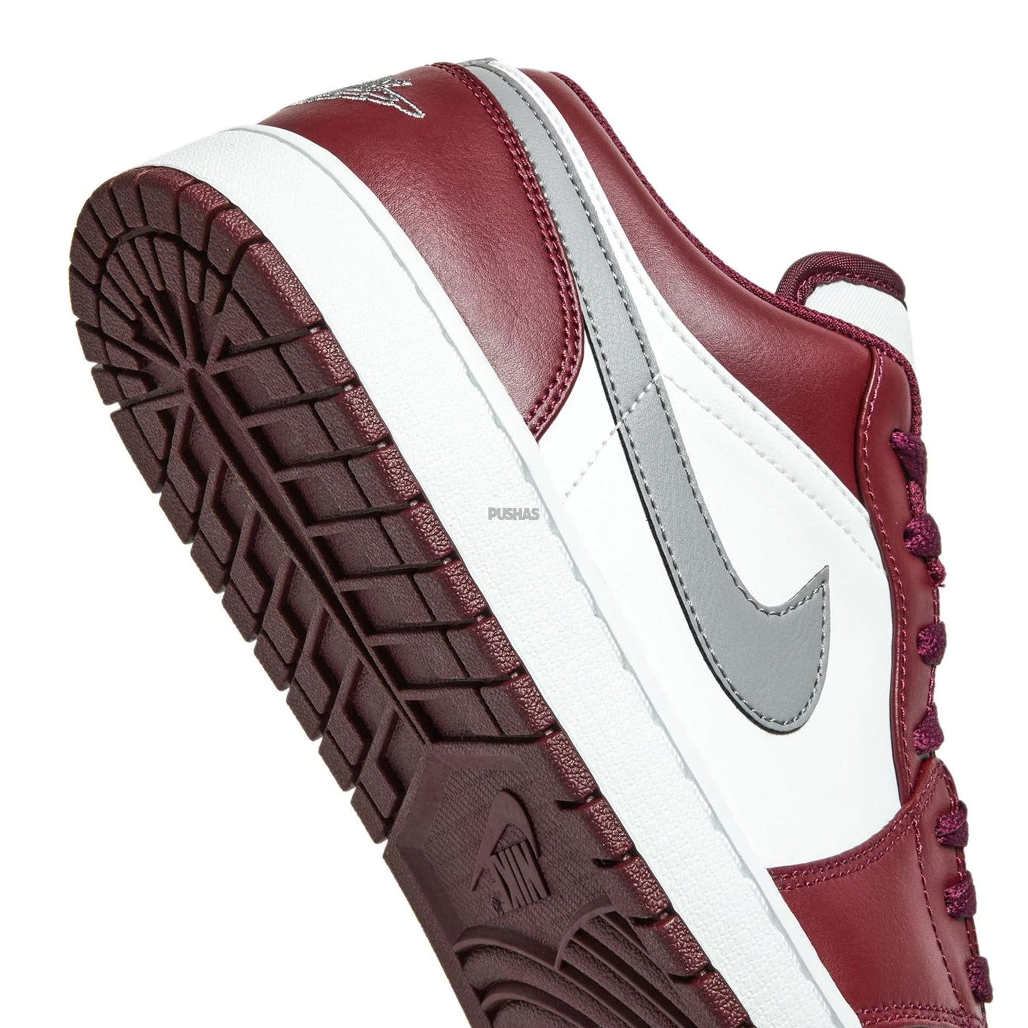 Air Jordan 1 Low White Bordeaux (2022)