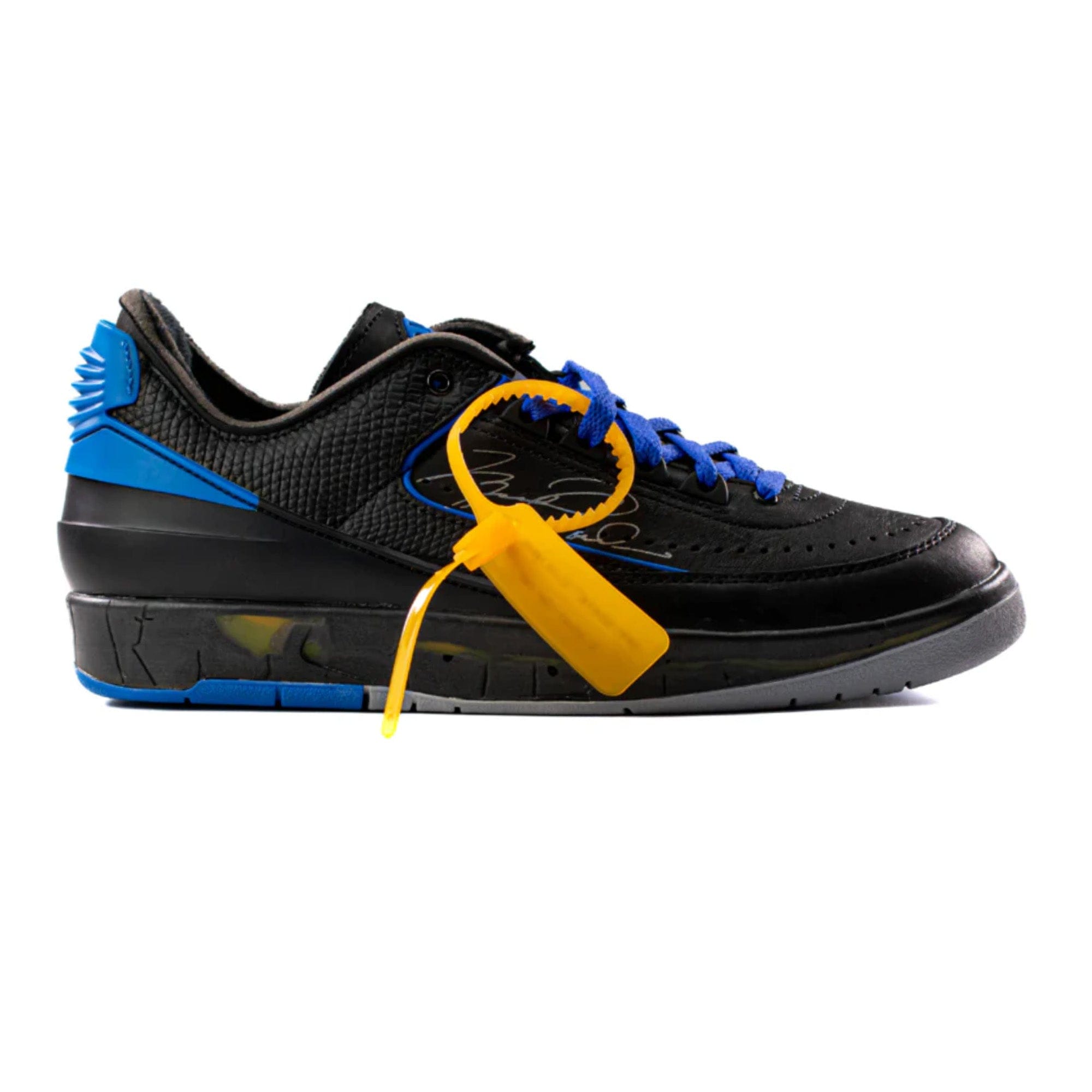 Air Jordan 2 Retro Low SP x Off - White Black Blue (2021)