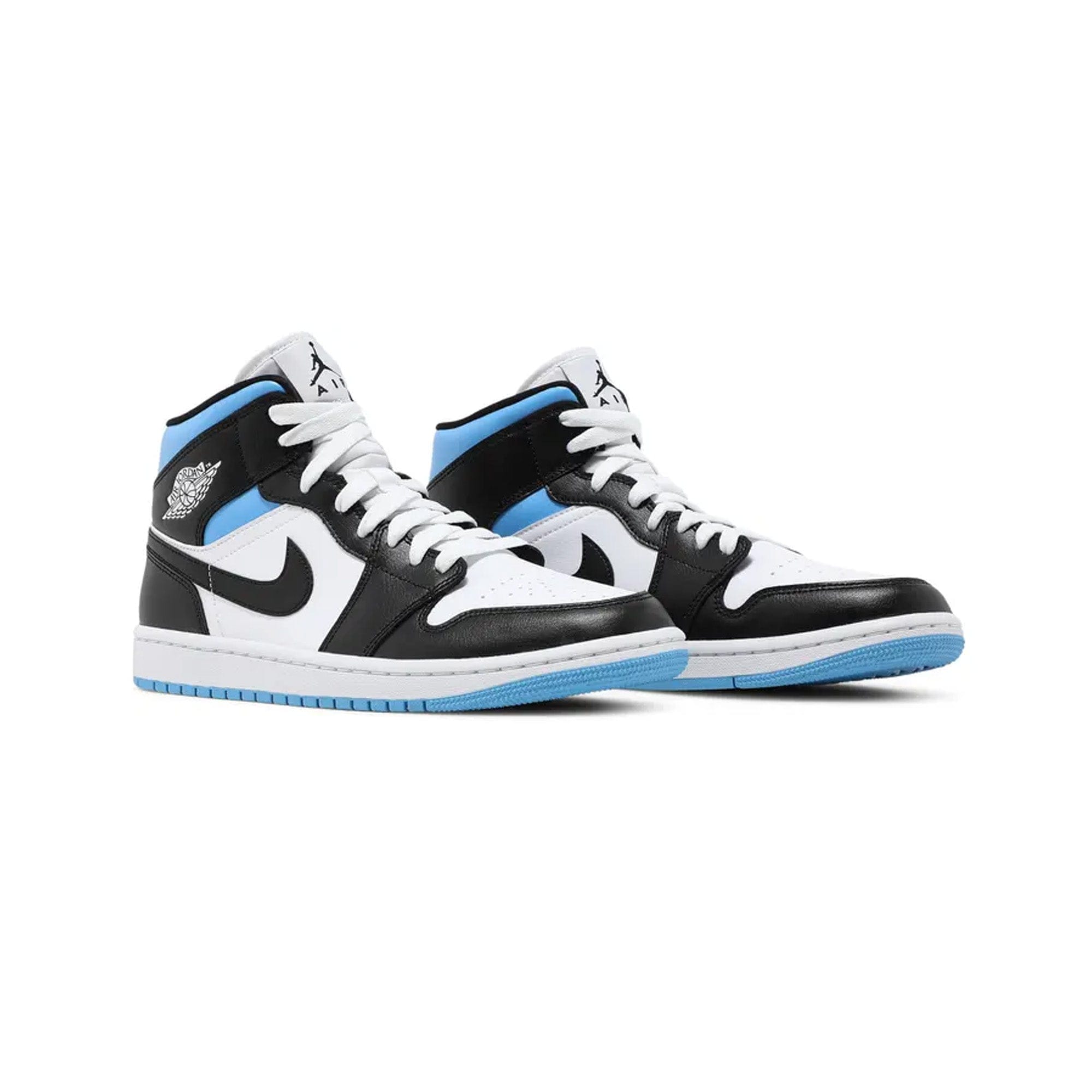 Air Jordan 1 Mid University Black White W