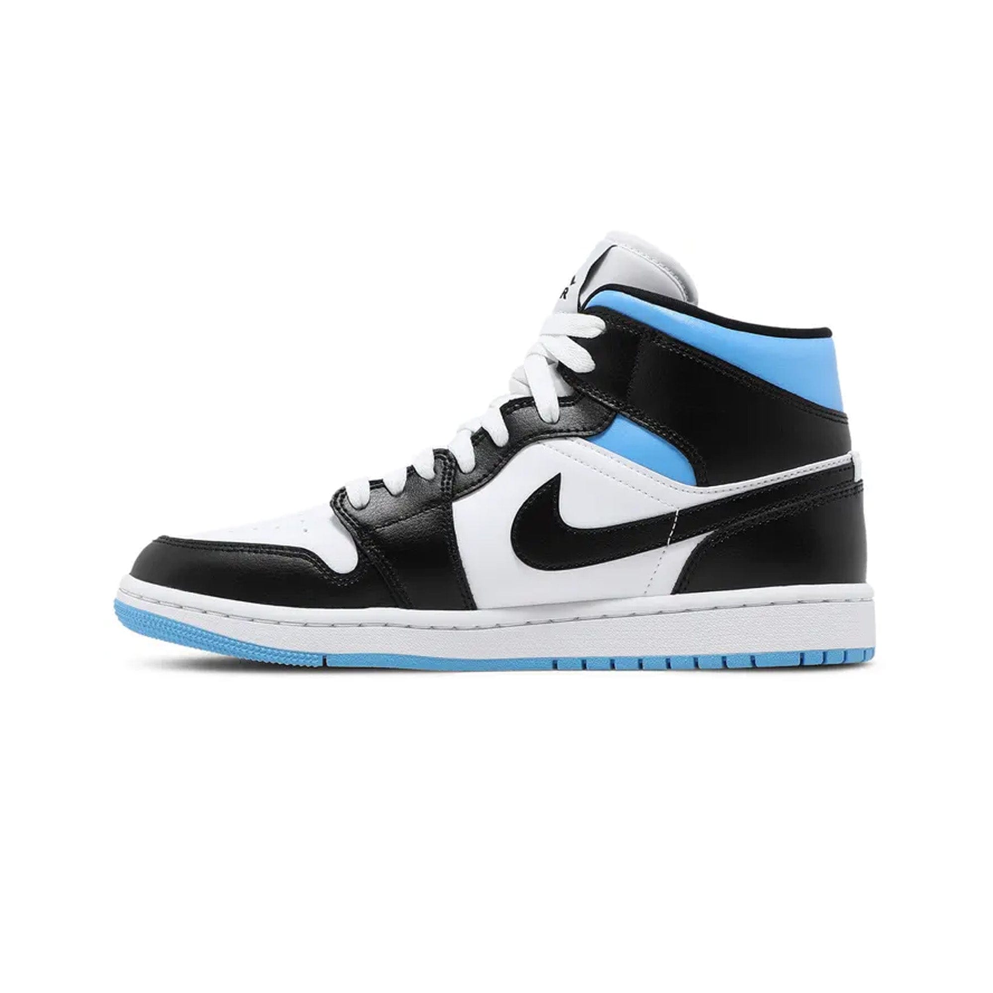 Air Jordan 1 Mid University Black White W