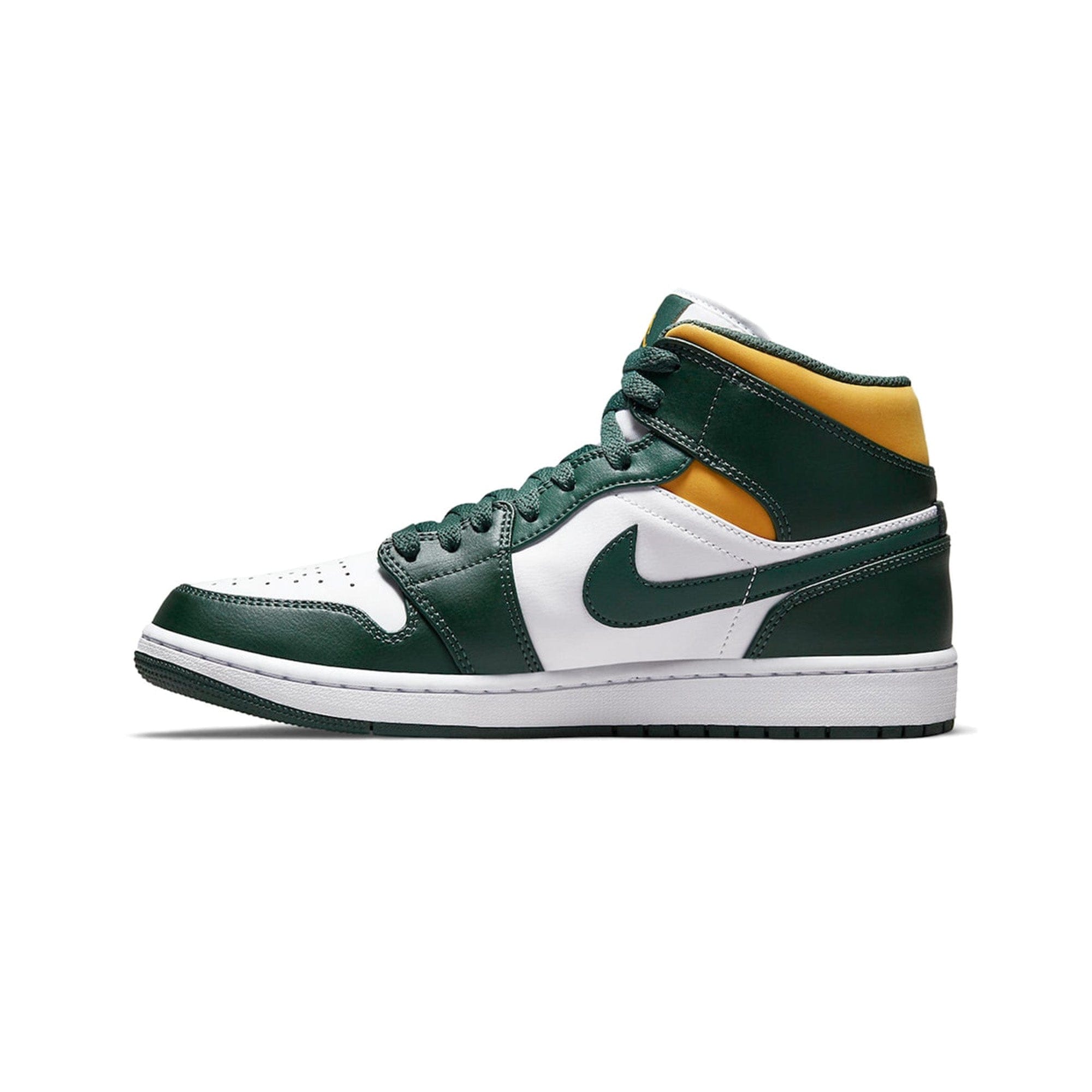 Air Jordan 1 Mid Green & Gold