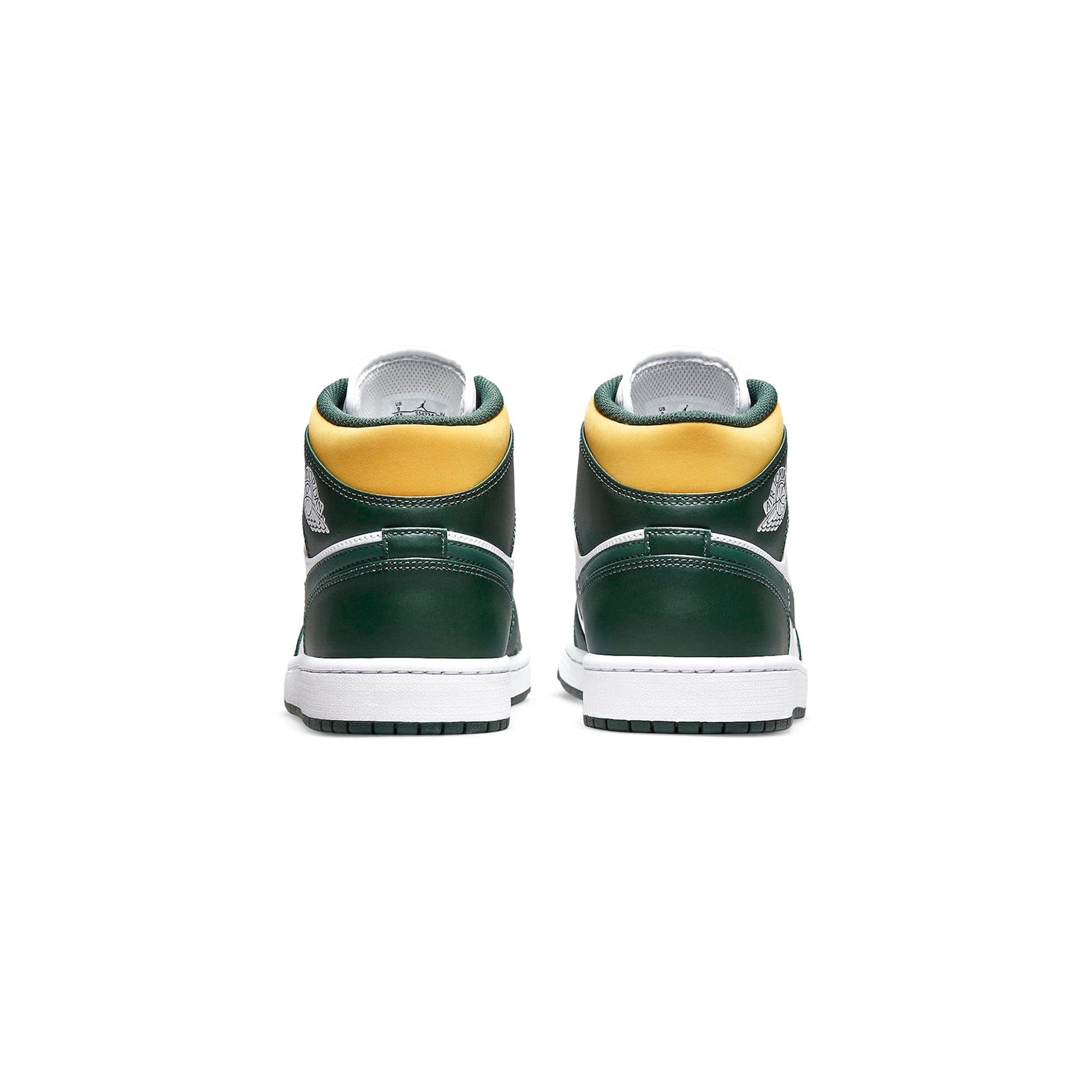 Air Jordan 1 Mid Green & Gold