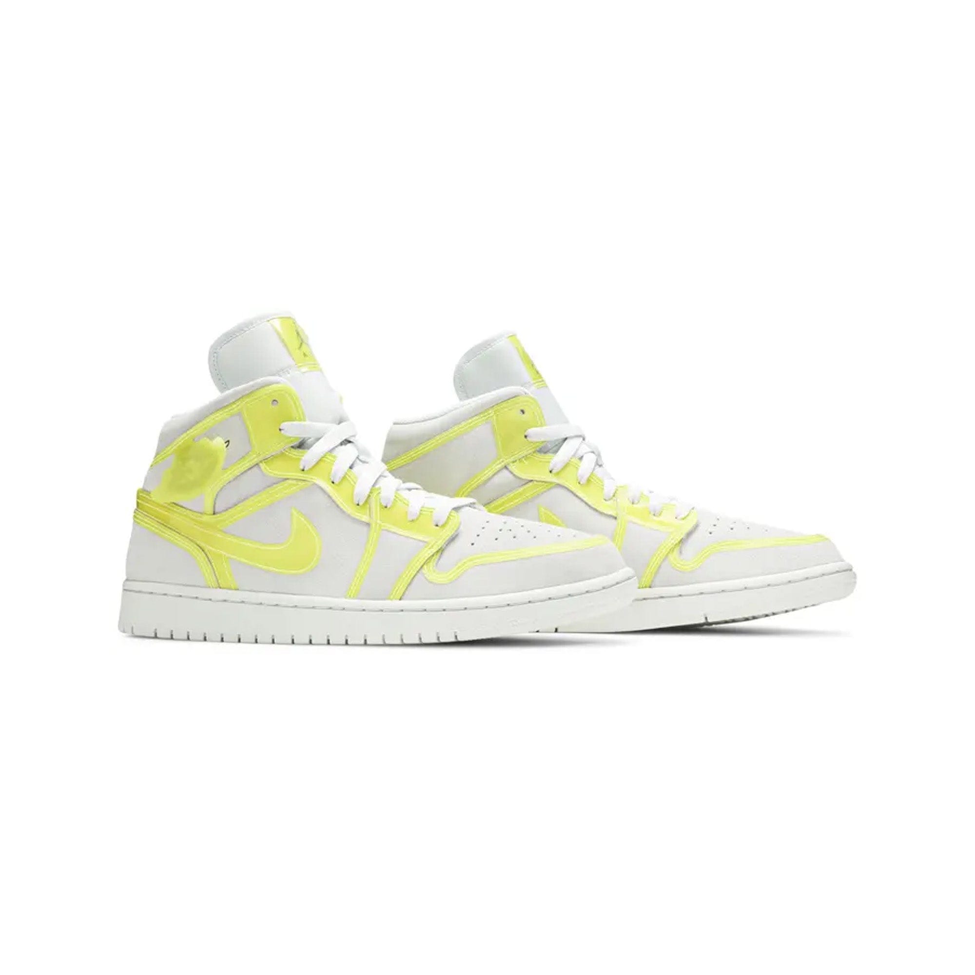 Air Jordan 1 Mid LX Off White Opti Yellow W