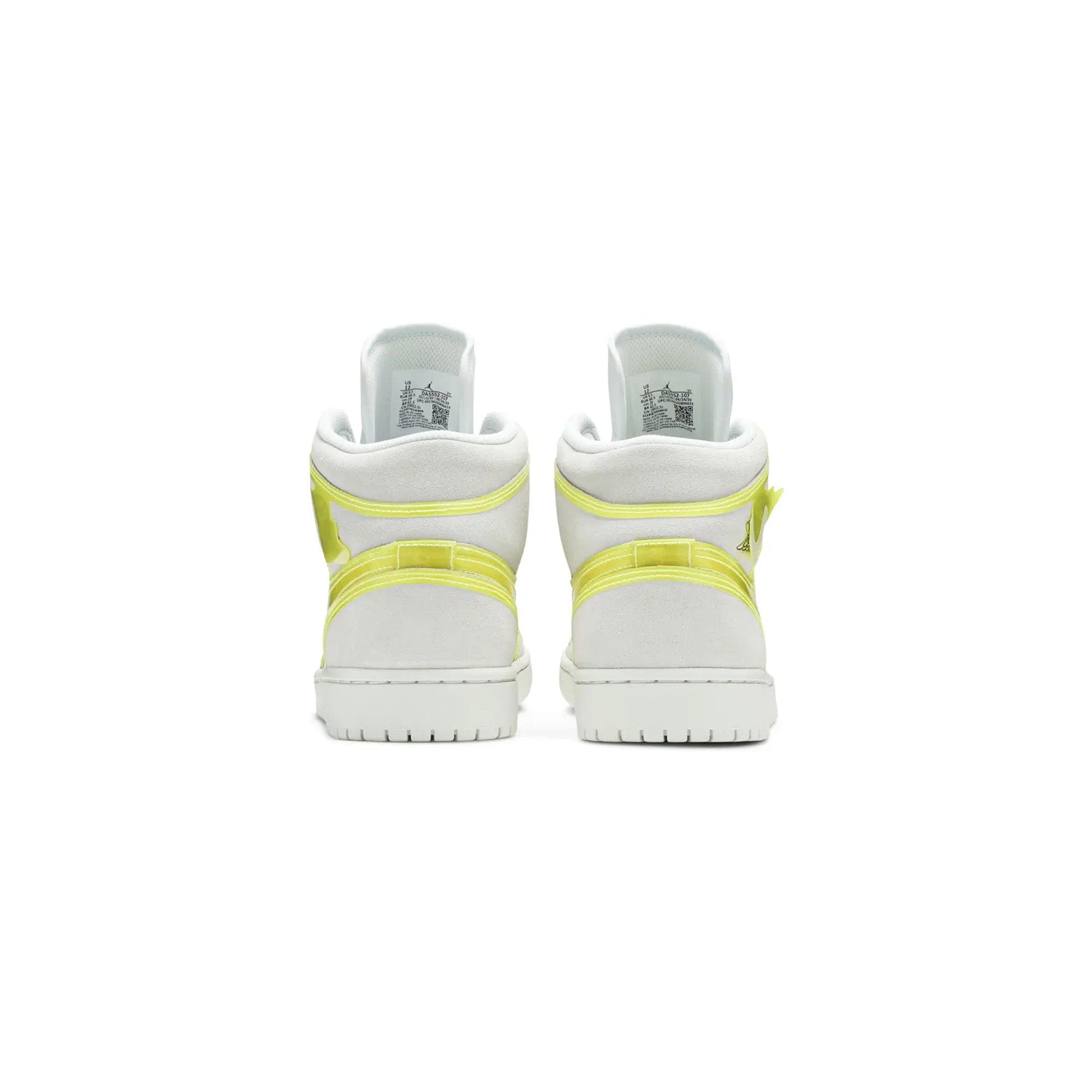 Air Jordan 1 Mid LX Off White Opti Yellow W