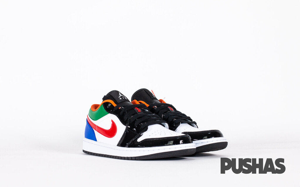 Air Jordan 1 Low W Multi - Color Black Toe
