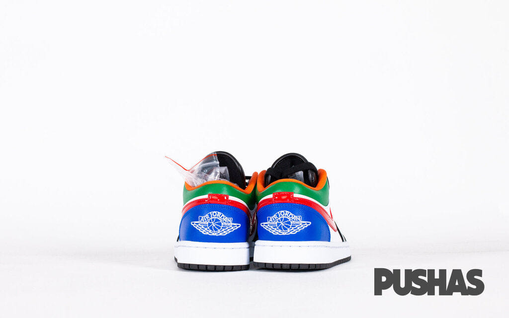 Air Jordan 1 Low W Multi - Color Black Toe