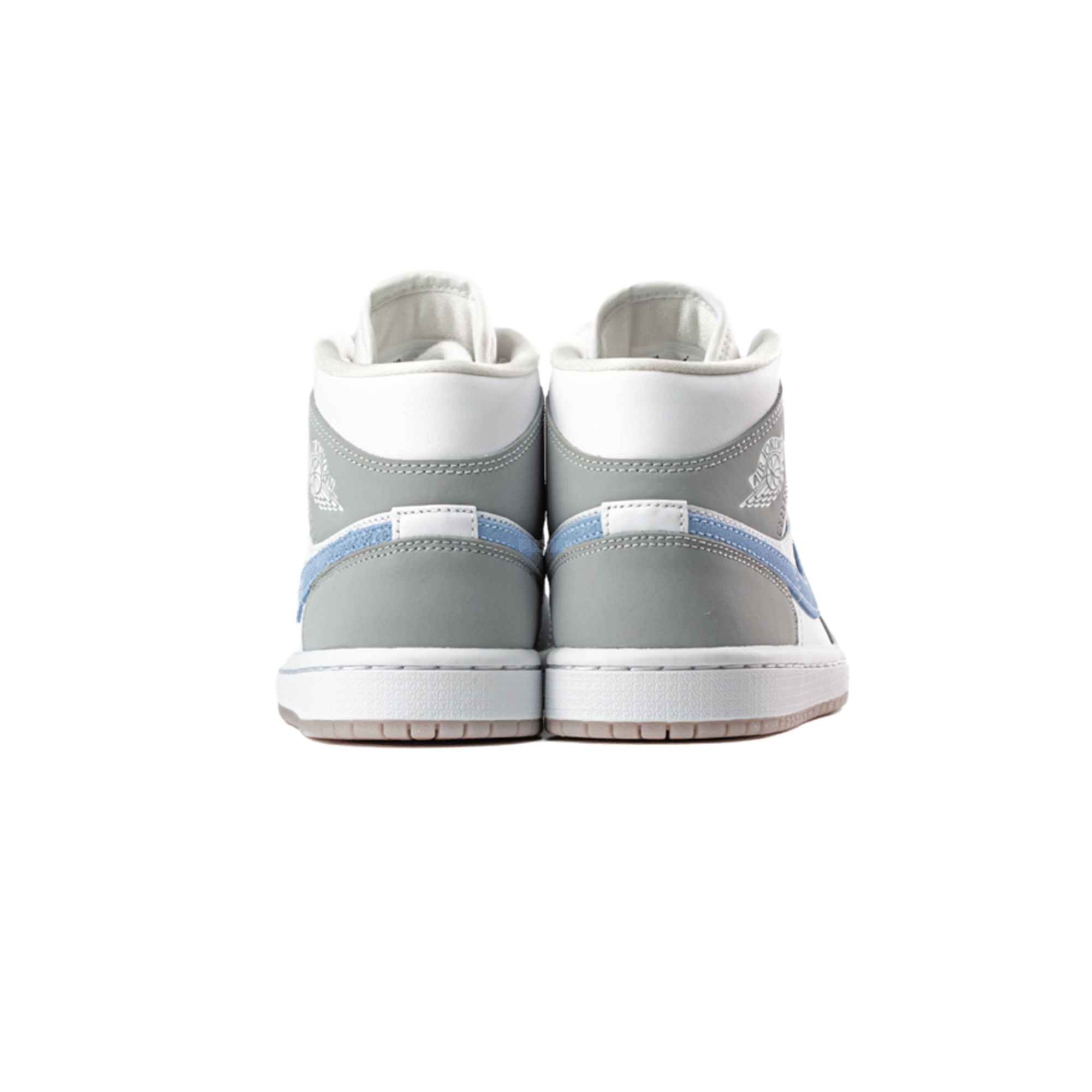 Air Jordan 1 Mid Grey Blue Wolf Grey Women's (2021)