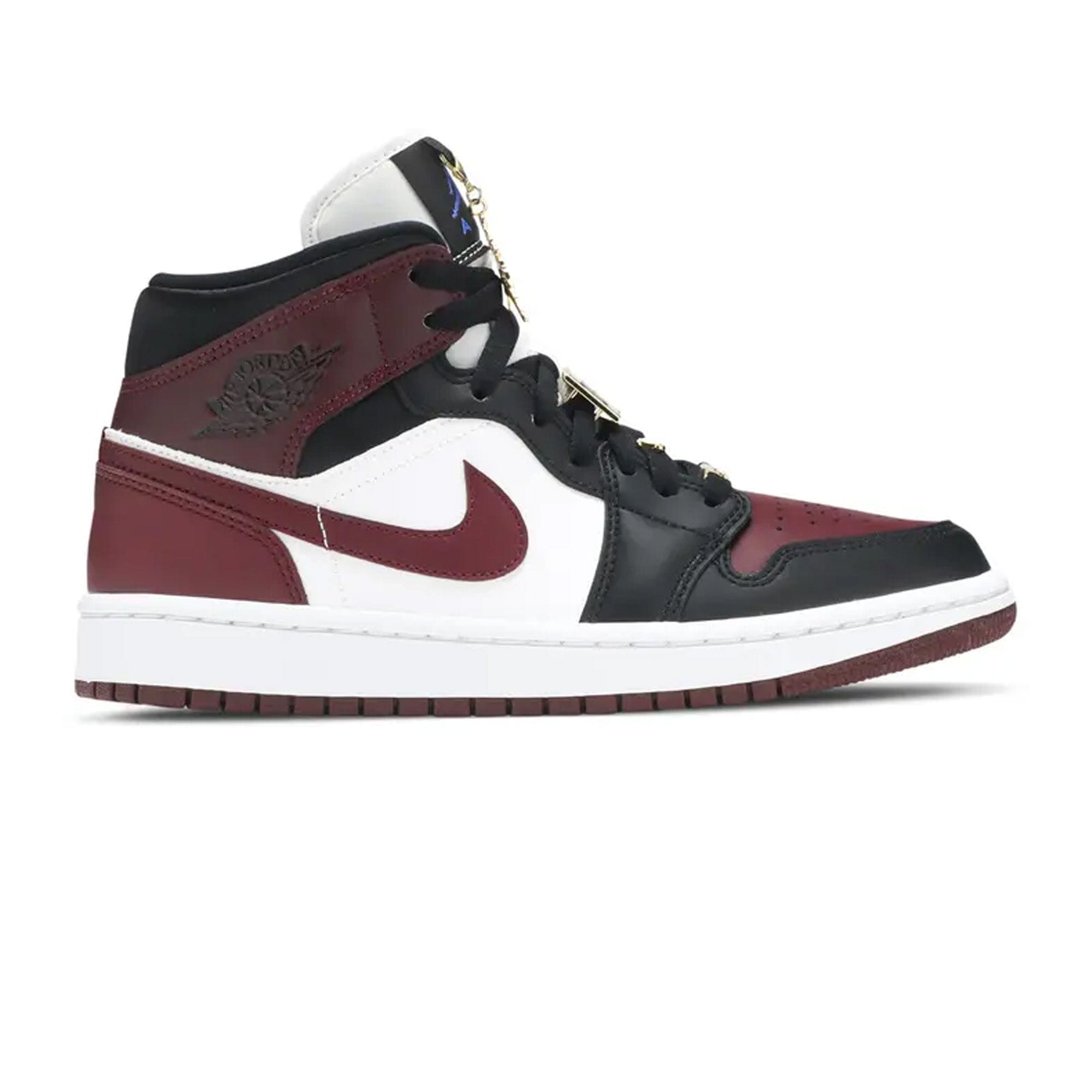 Air Jordan 1 Mid W SE Black Dark Beetroot