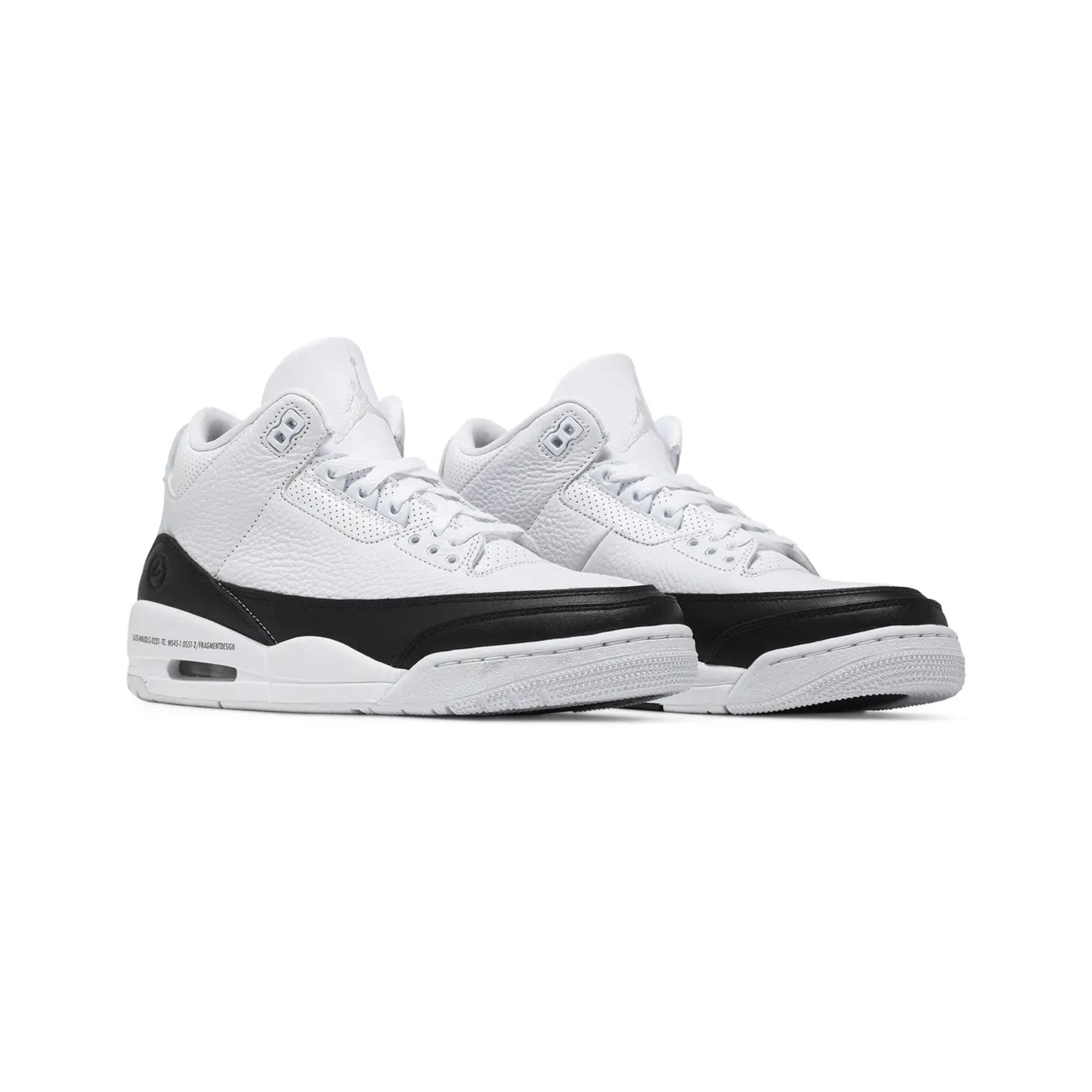 Air Jordan 3 Retro x Fragment Design White - Black (2020)