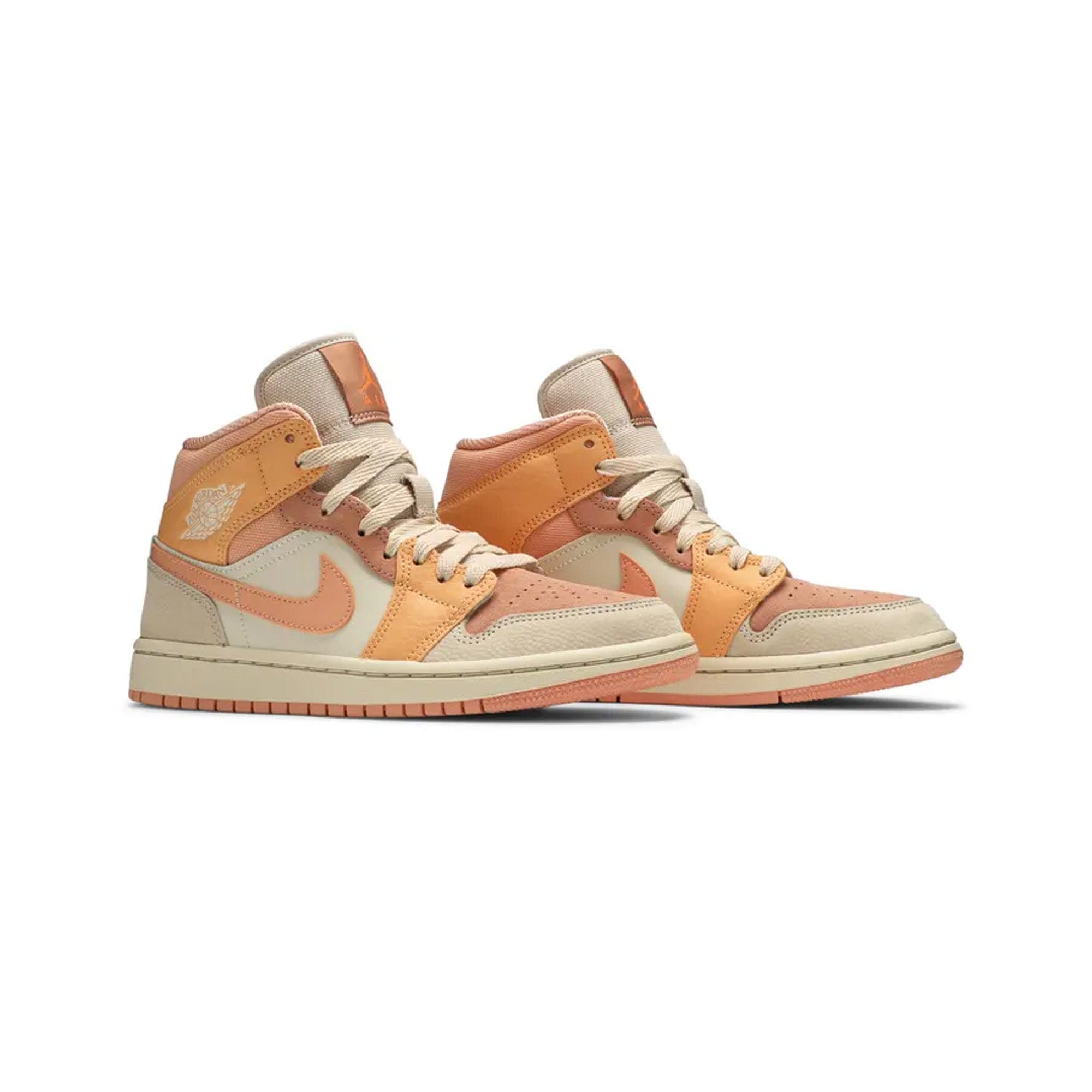 Air Jordan 1 Mid Apricot Orange W