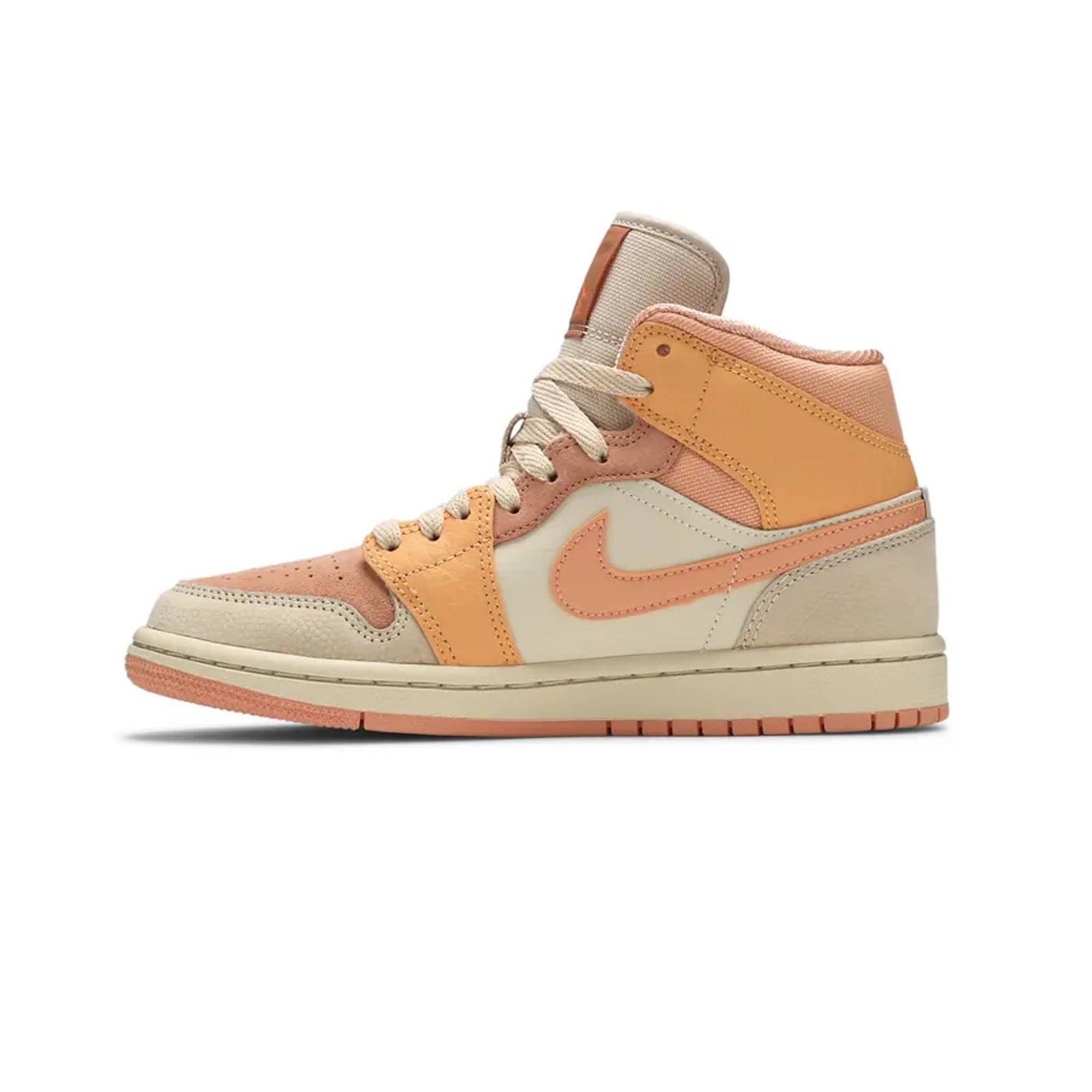 Air Jordan 1 Mid Apricot Orange W