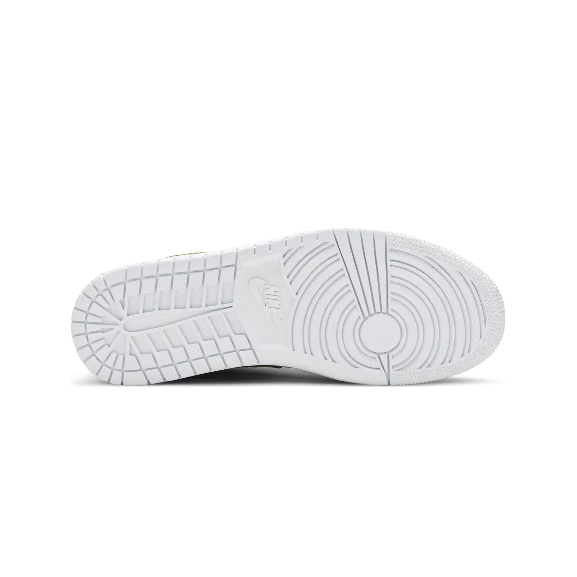 Air Jordan 1 Low White Metallic Gold Women's (2020)