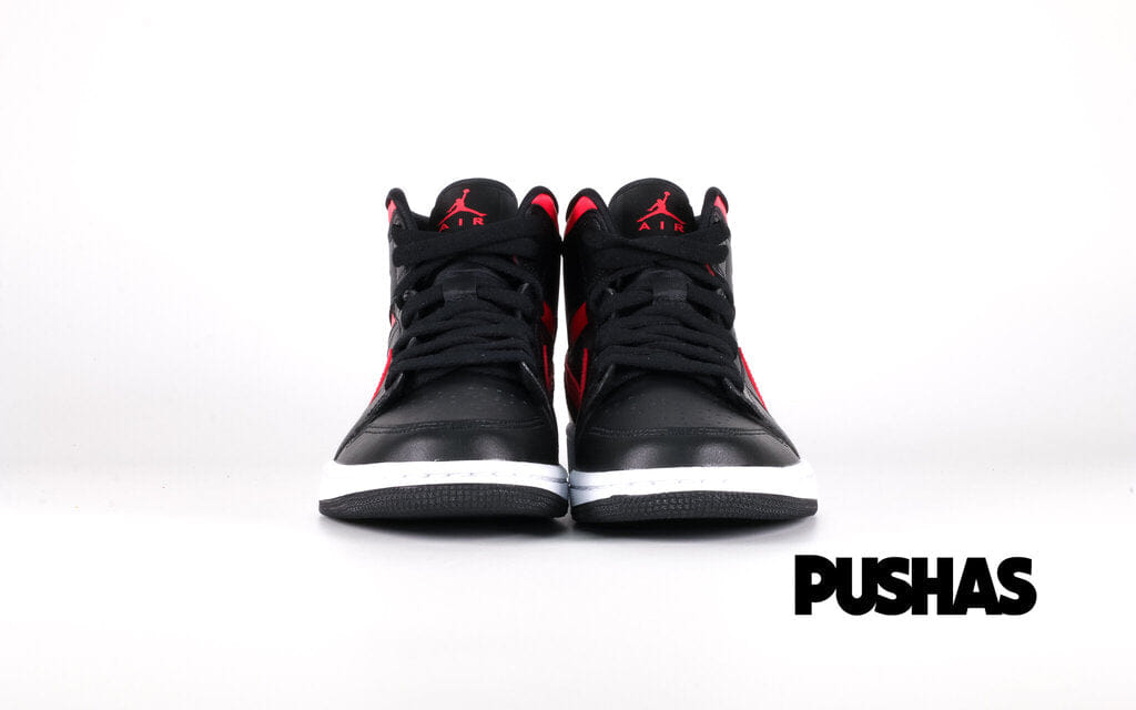 Air Jordan 1 Mid Black Siren Red W (2022)