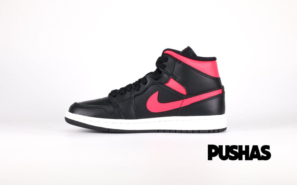 Air Jordan 1 Mid Black Siren Red W (2022)