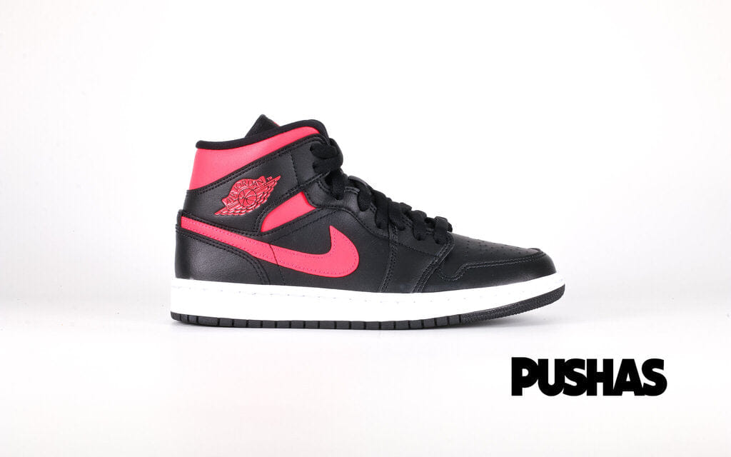 Air Jordan 1 Mid Black Siren Red W (2022)