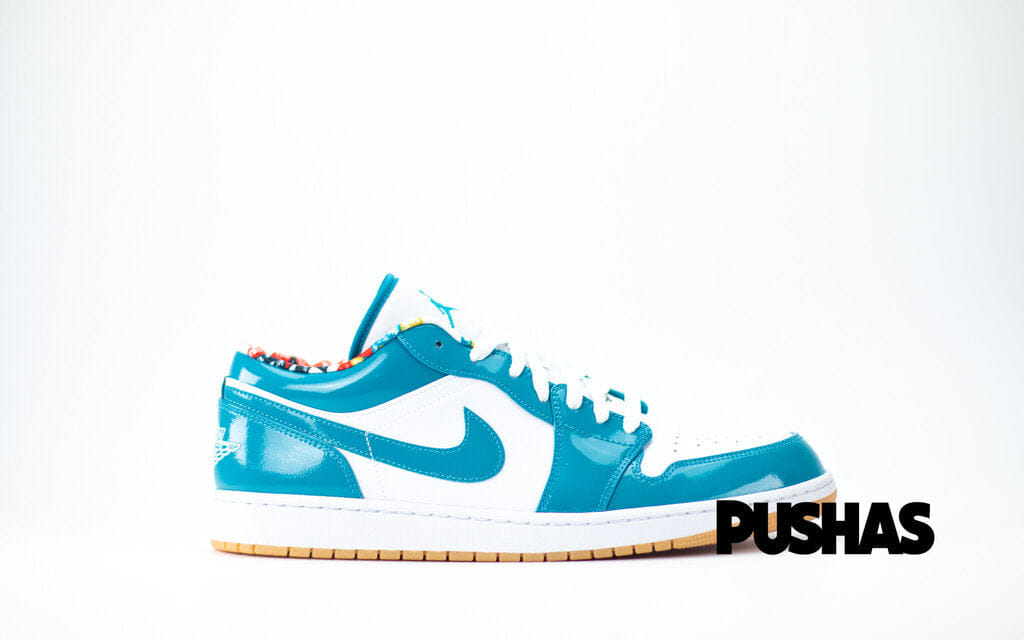 Air Jordan 1 Low SE Barcelona Cyber Teal (2022)