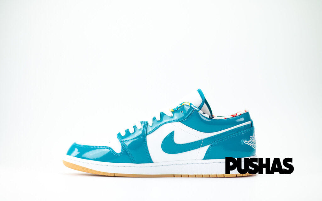 Air Jordan 1 Low SE Barcelona Cyber Teal (2022)
