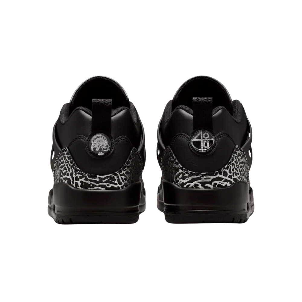 Air Jordan Jordan Spiz'ike Low Black Metallic Silver