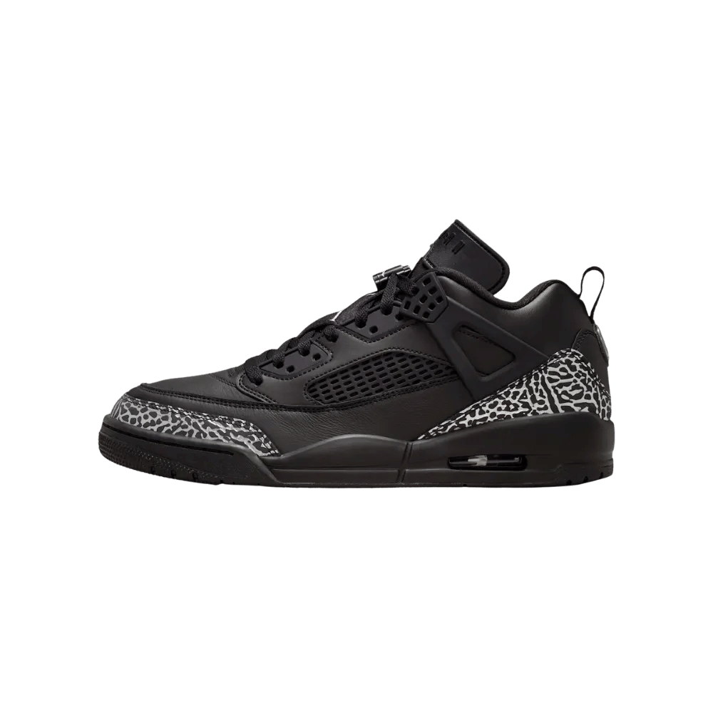 Air Jordan Jordan Spiz'ike Low Black Metallic Silver