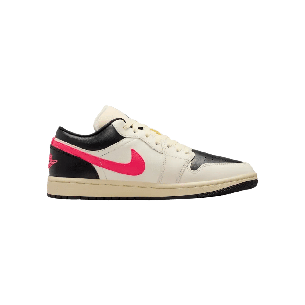 Air Jordan 1 Low Pale Ivory Black Muslin
