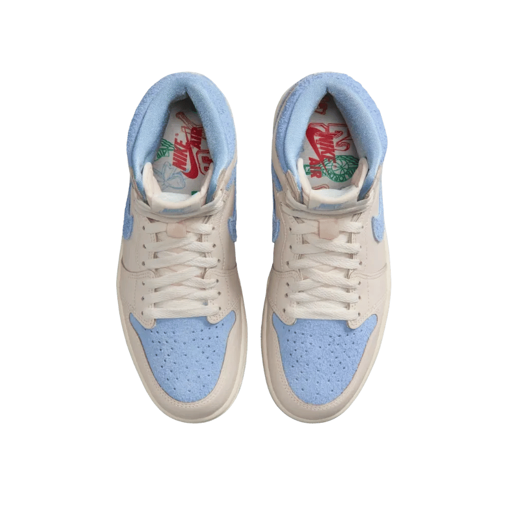 Air Jordan 1 High OG Pale Ivory Pyschic Blue