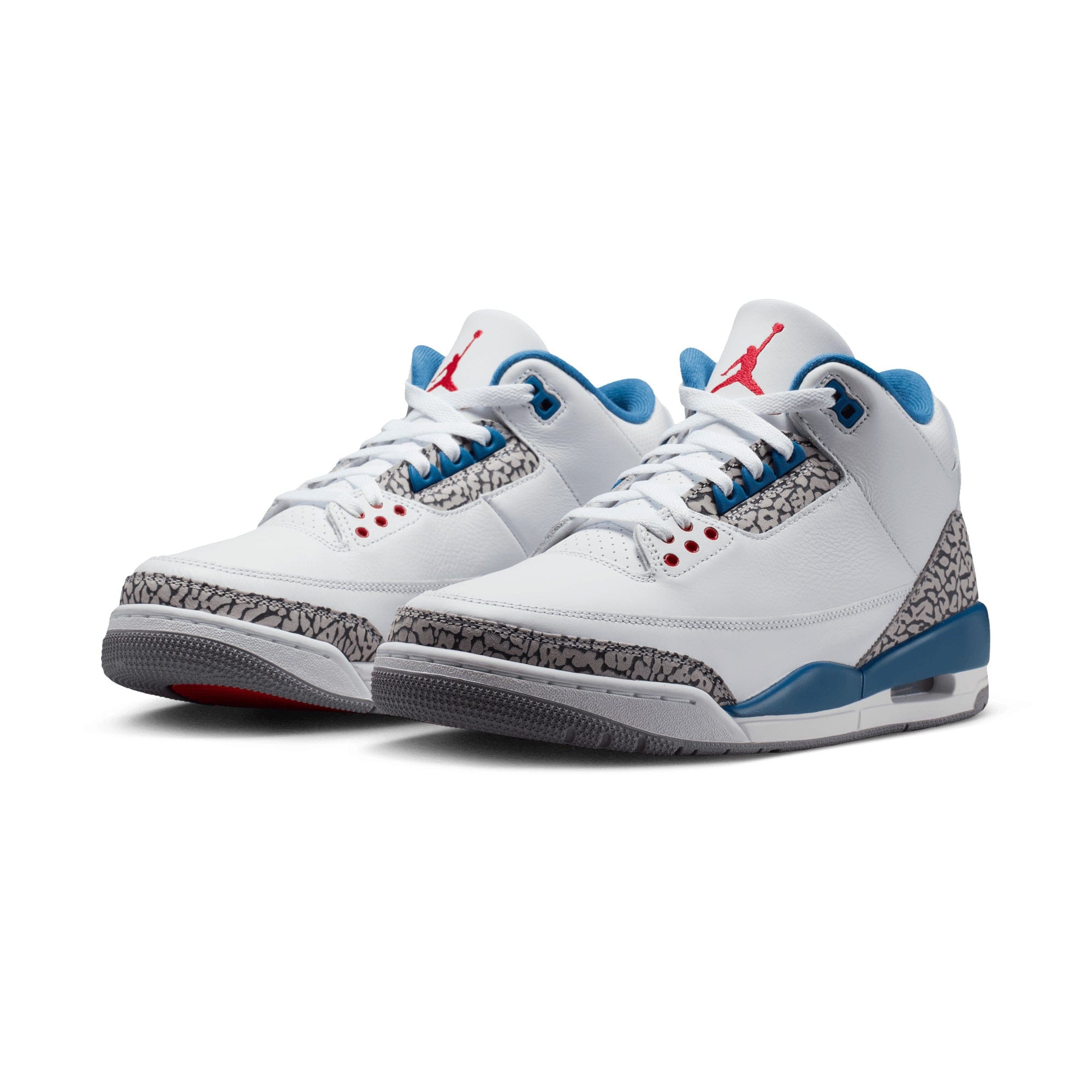 Air Jordan 3 Retro OG WHITE/FIRE RED - TRUE BLUE IF4396 - 104
