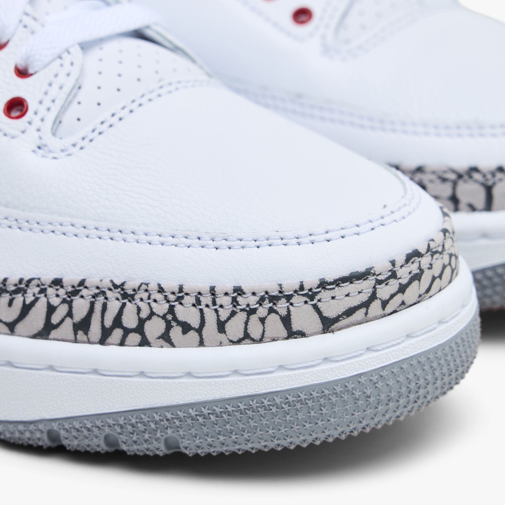 Air Jordan Jordan 3 Retro White / True Blue - Fire Red