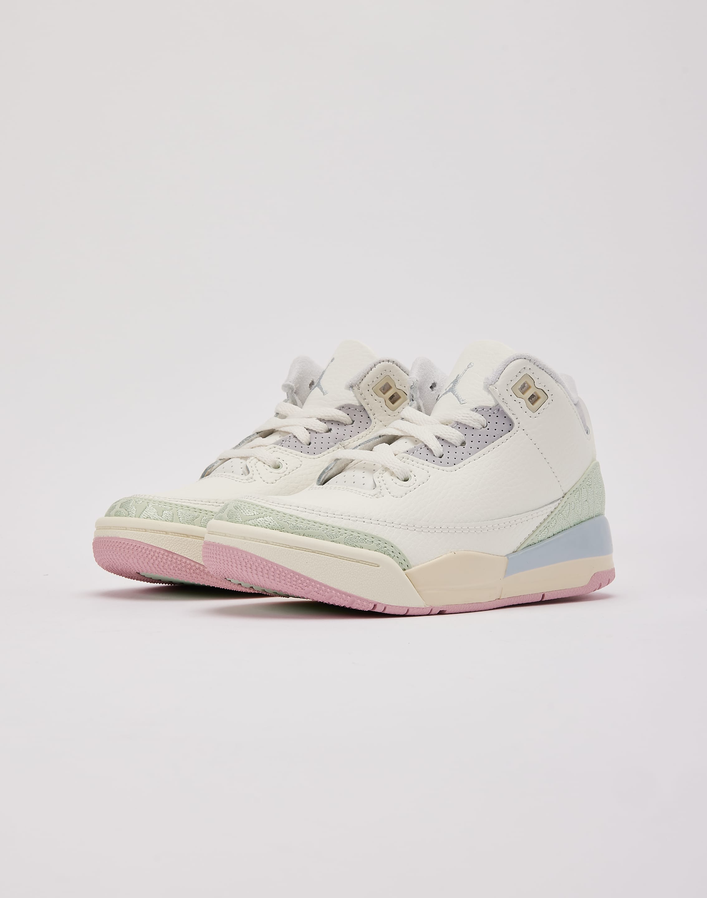 Air Jordan Jordan Air Jordan 3 Retro Sail and Jade Aura Pre - School