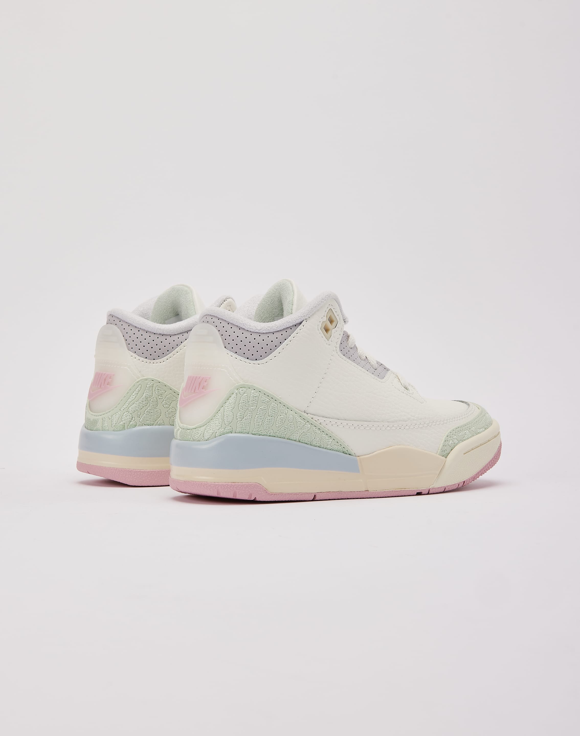 Air Jordan Jordan Air Jordan 3 Retro Sail and Jade Aura Pre - School